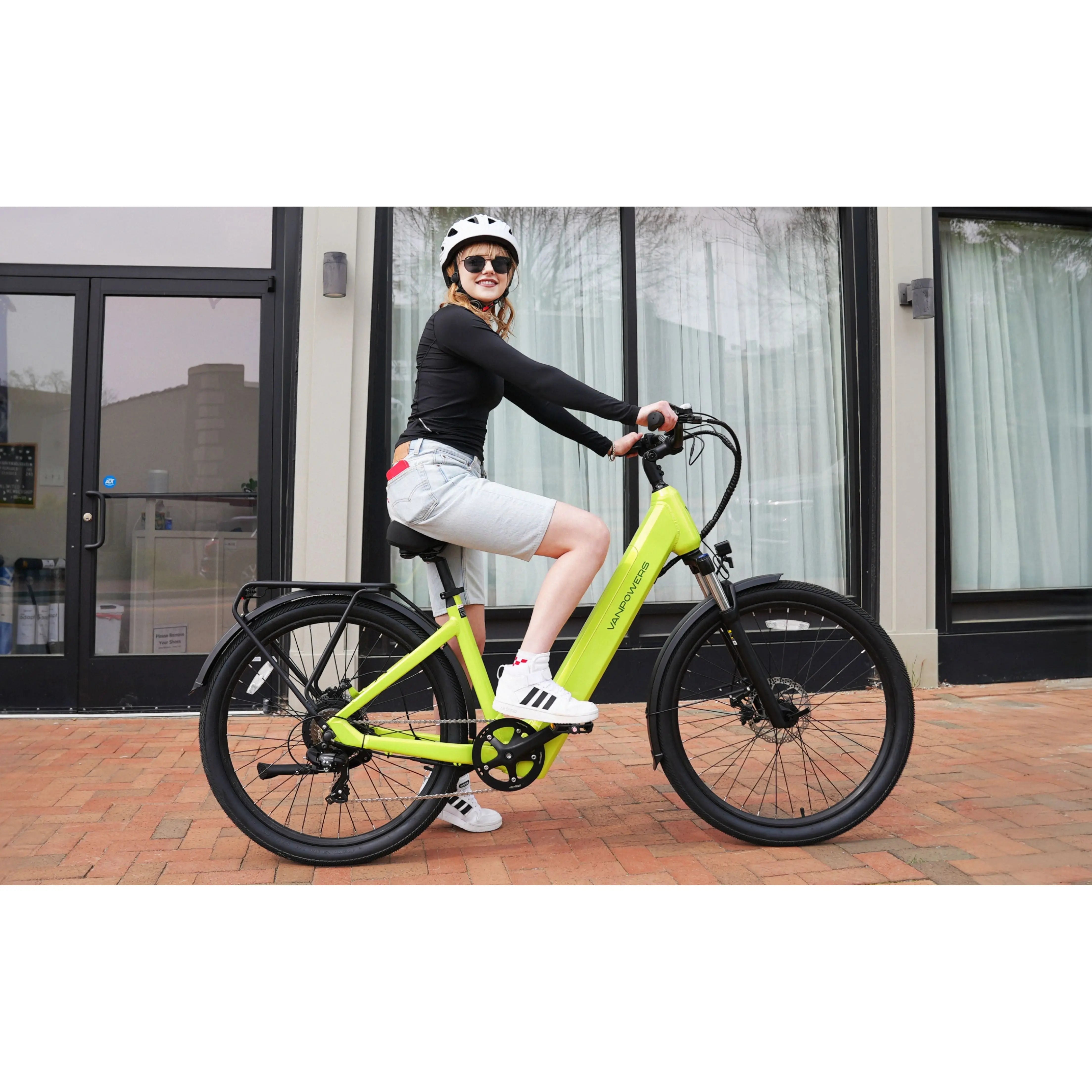 Vanpowers UrbanGlide Standard Step Thru Electric Bike  Electric Bikes Paradise