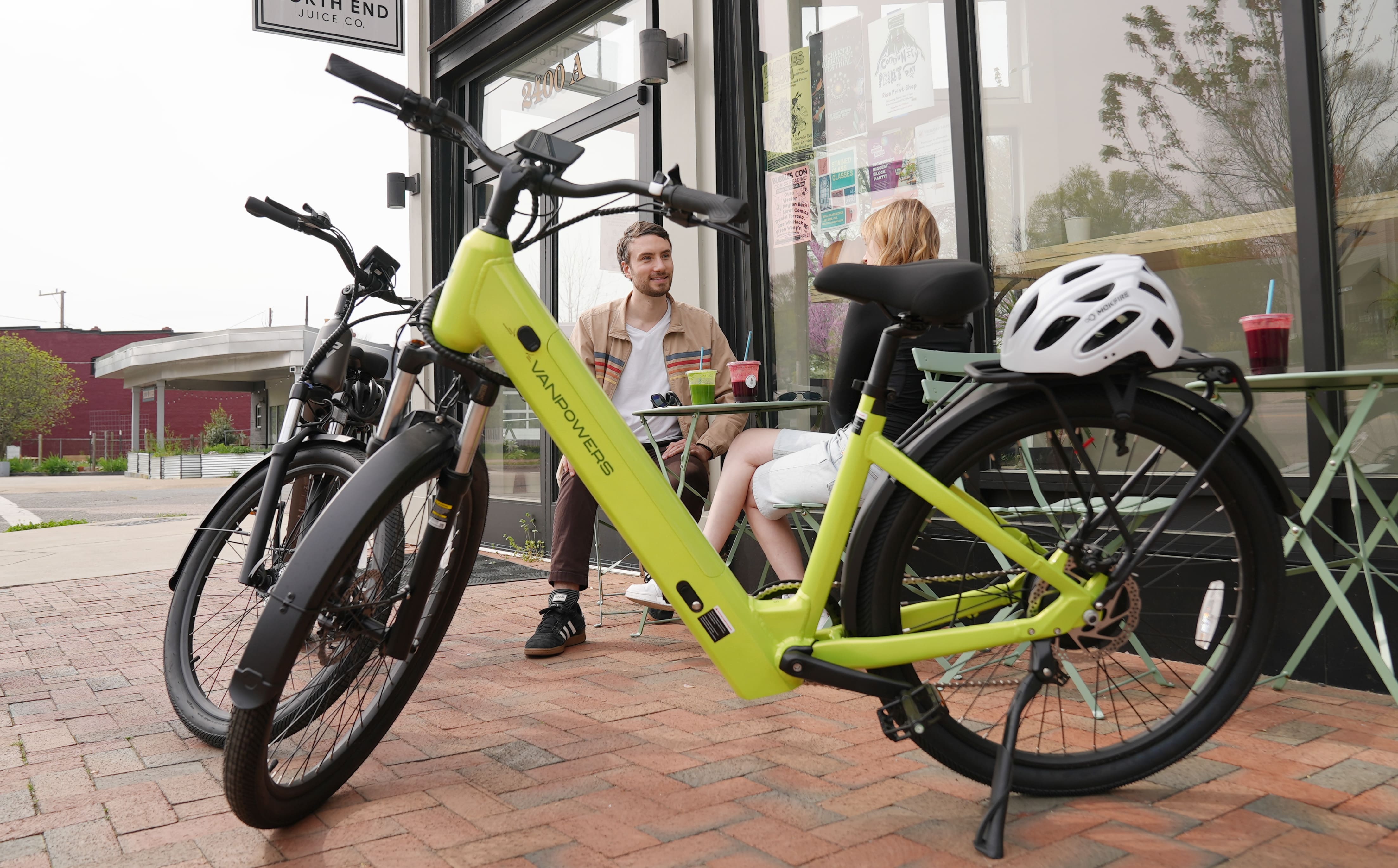 Vanpowers UrbanGlide Standard Step Thru Electric Bike