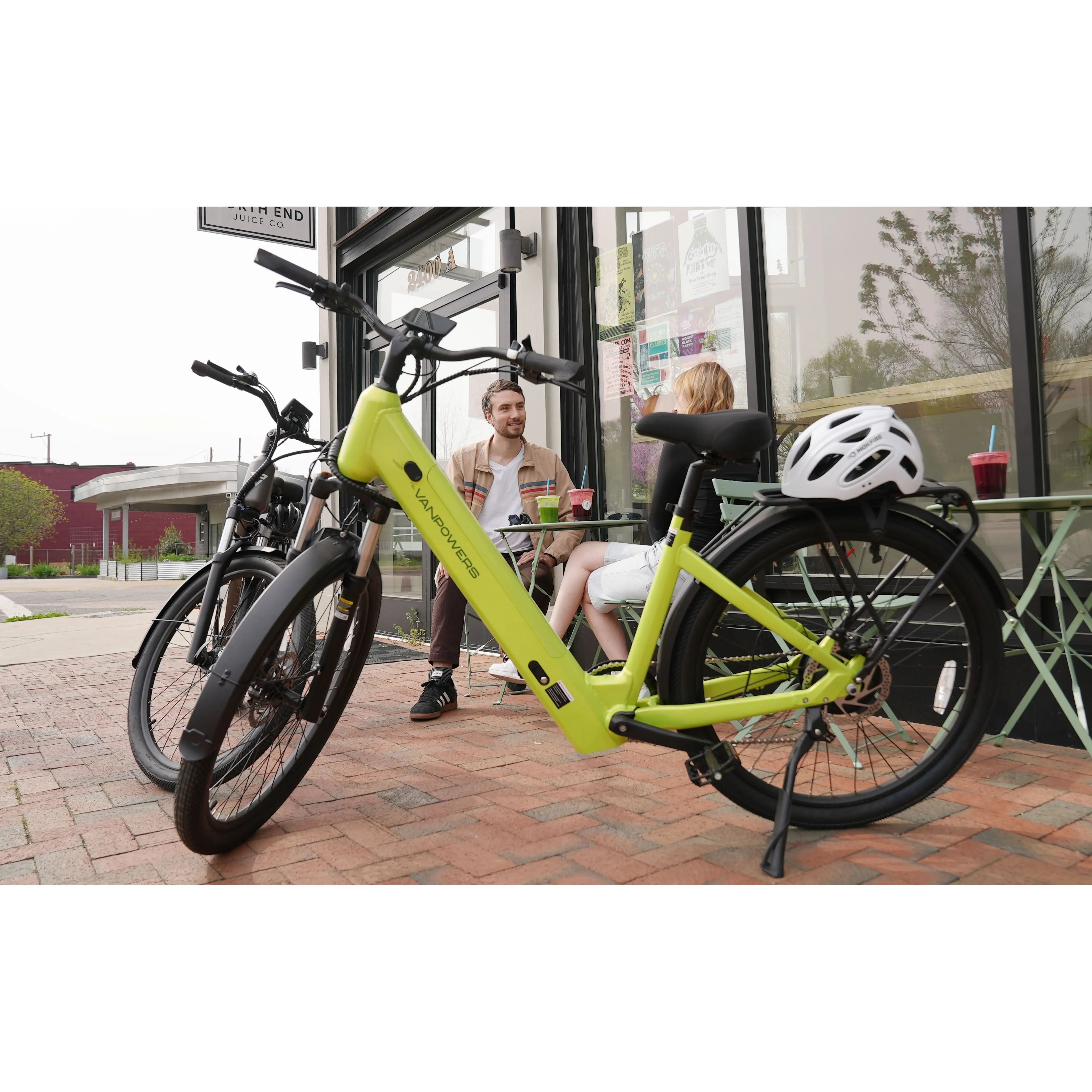 Vanpowers UrbanGlide Standard Step Thru Electric Bike  Electric Bikes Paradise