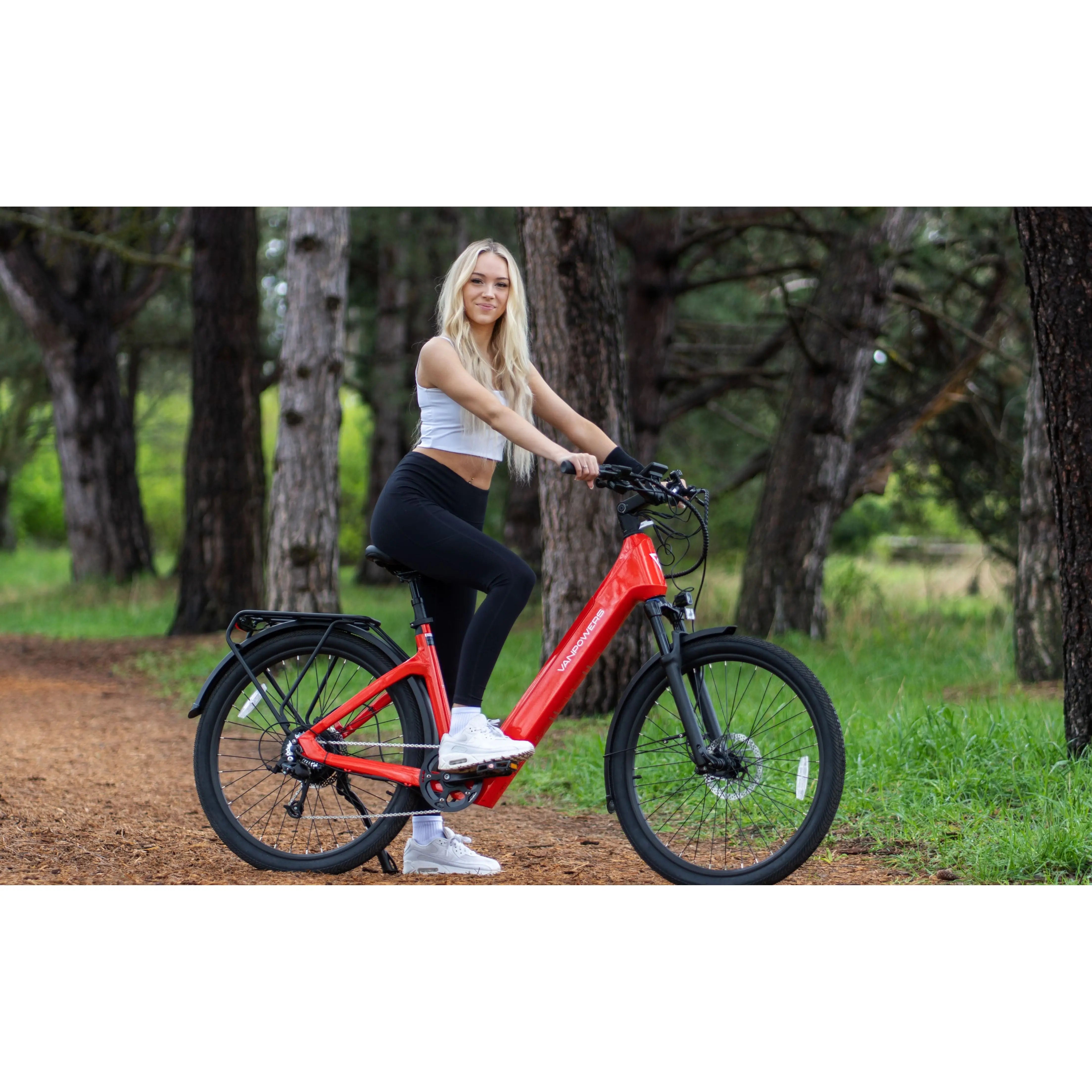 Vanpowers UrbanGlide Pro Step Thru Electric Bike  Electric Bikes Paradise