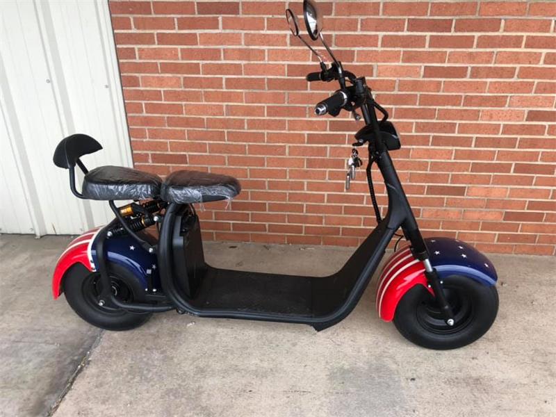 SoverSky X7 2000W Fat Tire Lithium Citycoco Electric Scooter