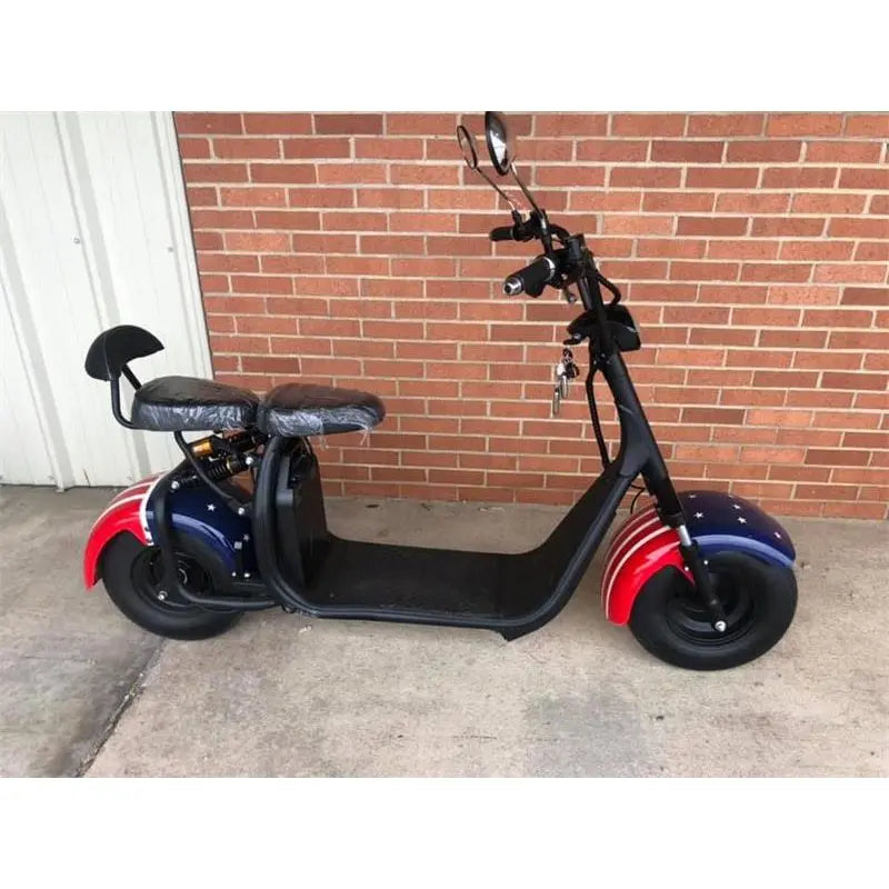 SoverSky X7 2000W Fat Tire Lithium Citycoco Electric Scooter  Electric Bikes Paradise