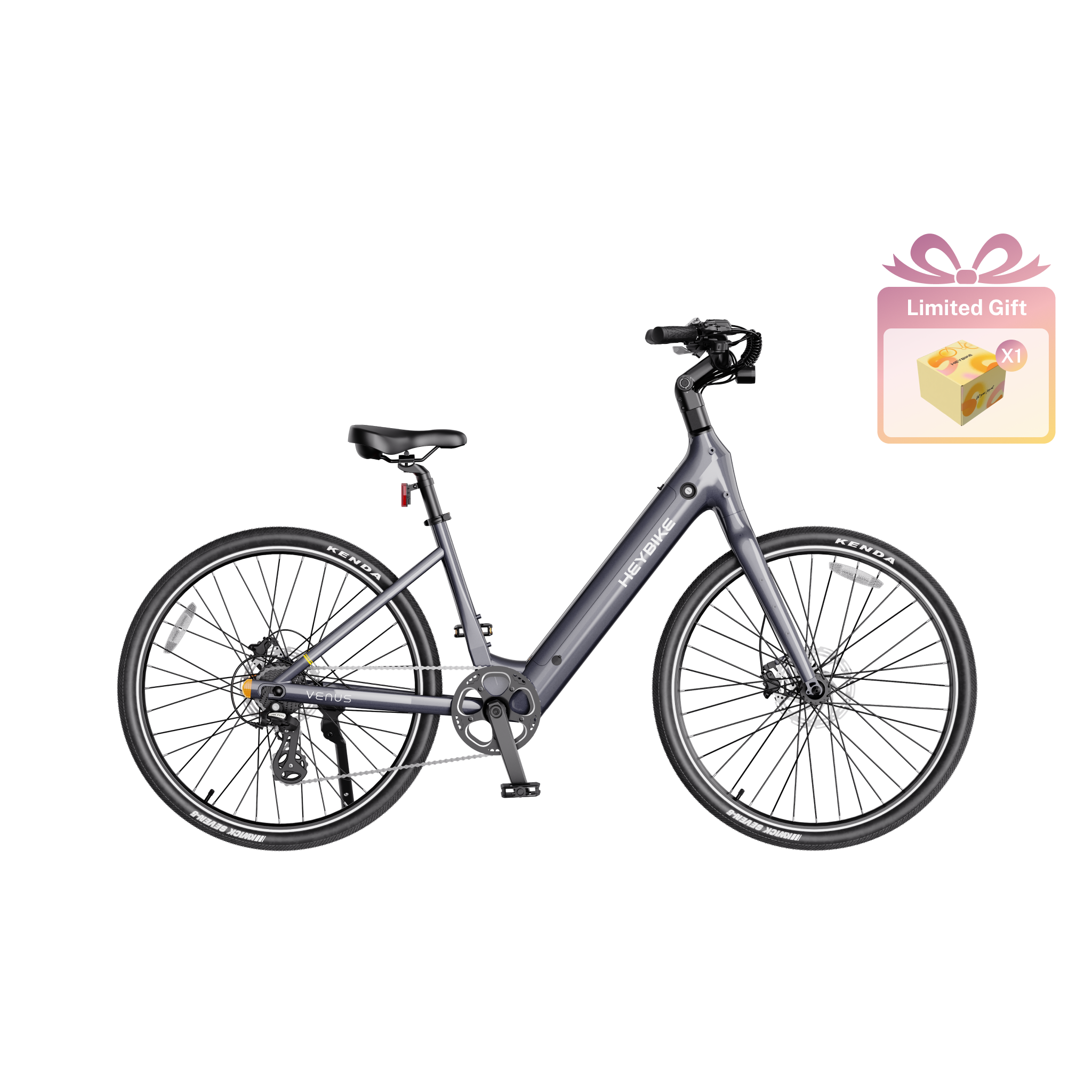 Heybike Venus 750W Lightweight Step-Thru City Electric Bike