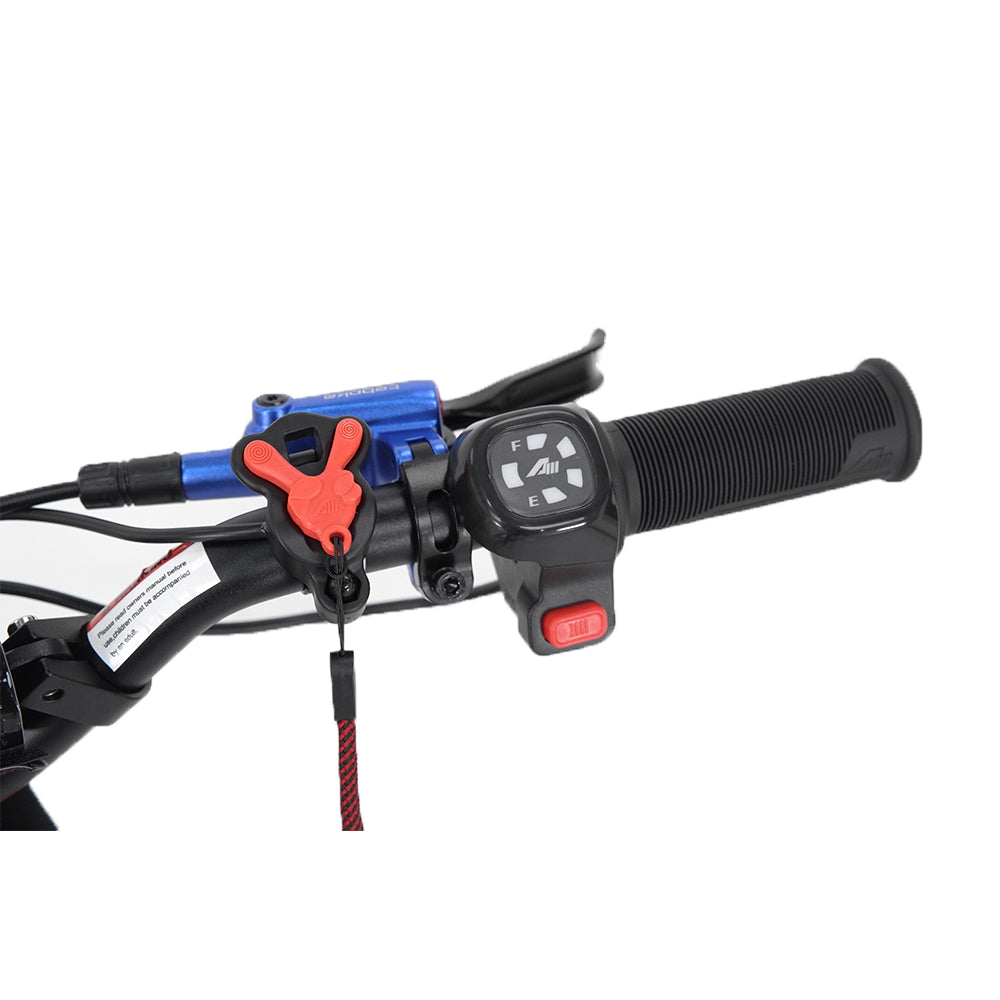 Voltaic Flying Fox 18-Inch Youth Electric Dirt Bike with Hydraulic Brakes