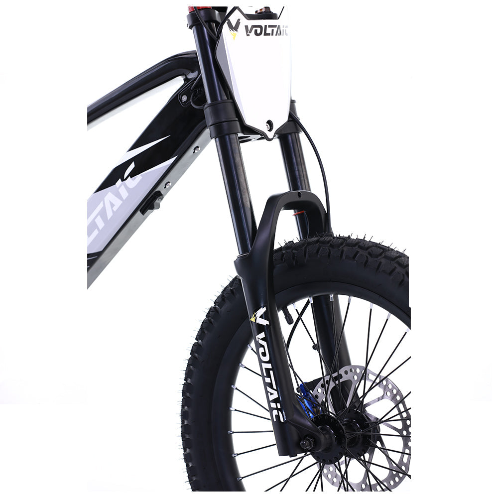 Voltaic Flying Fox 20-Inch Youth Electric Dirt Bike with Hydraulic Brakes