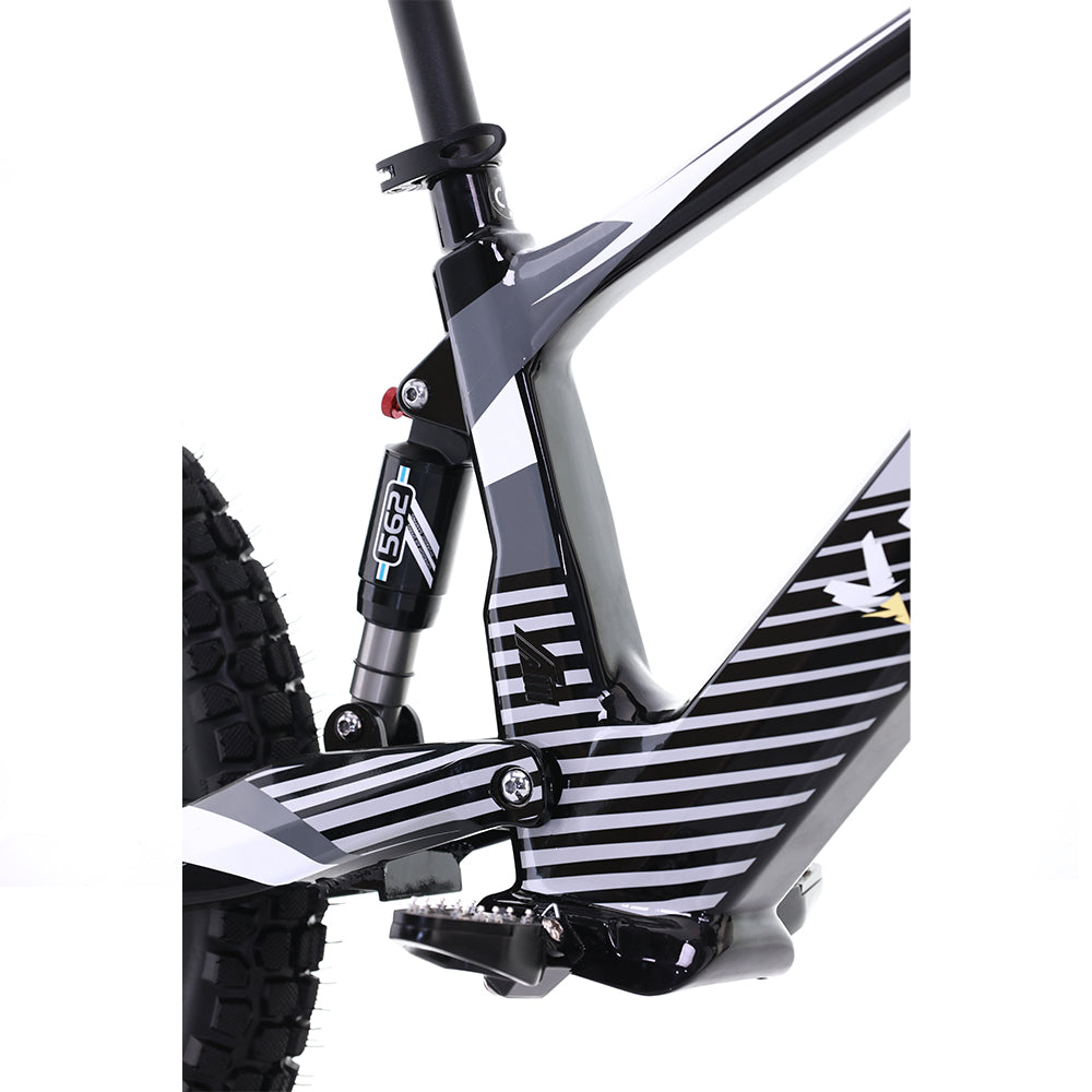 Voltaic Flying Fox 20-Inch Youth Electric Dirt Bike with Hydraulic Brakes