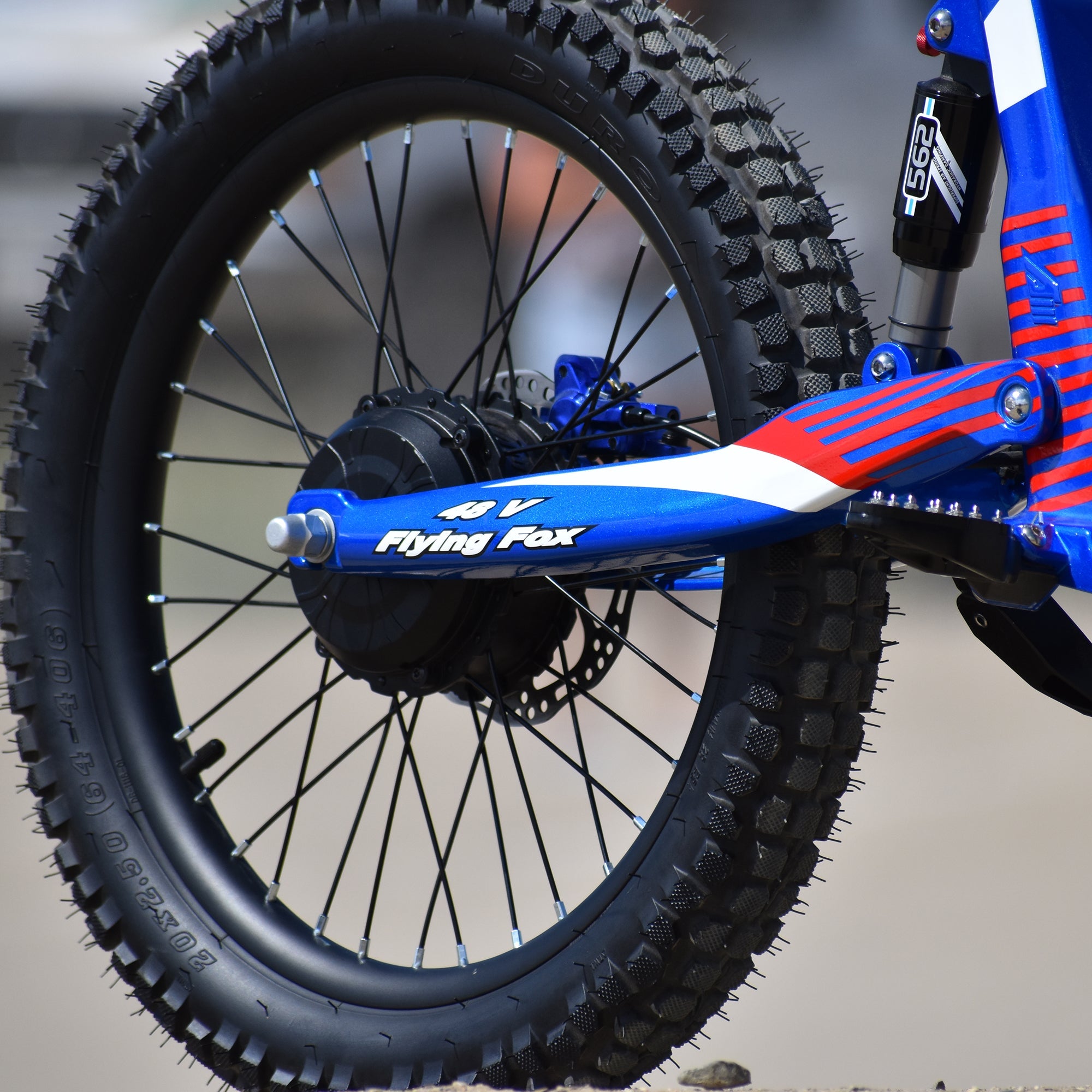 Voltaic Flying Fox 20-Inch 48V Youth Electric Dirt Bike with Hydraulic Brakes