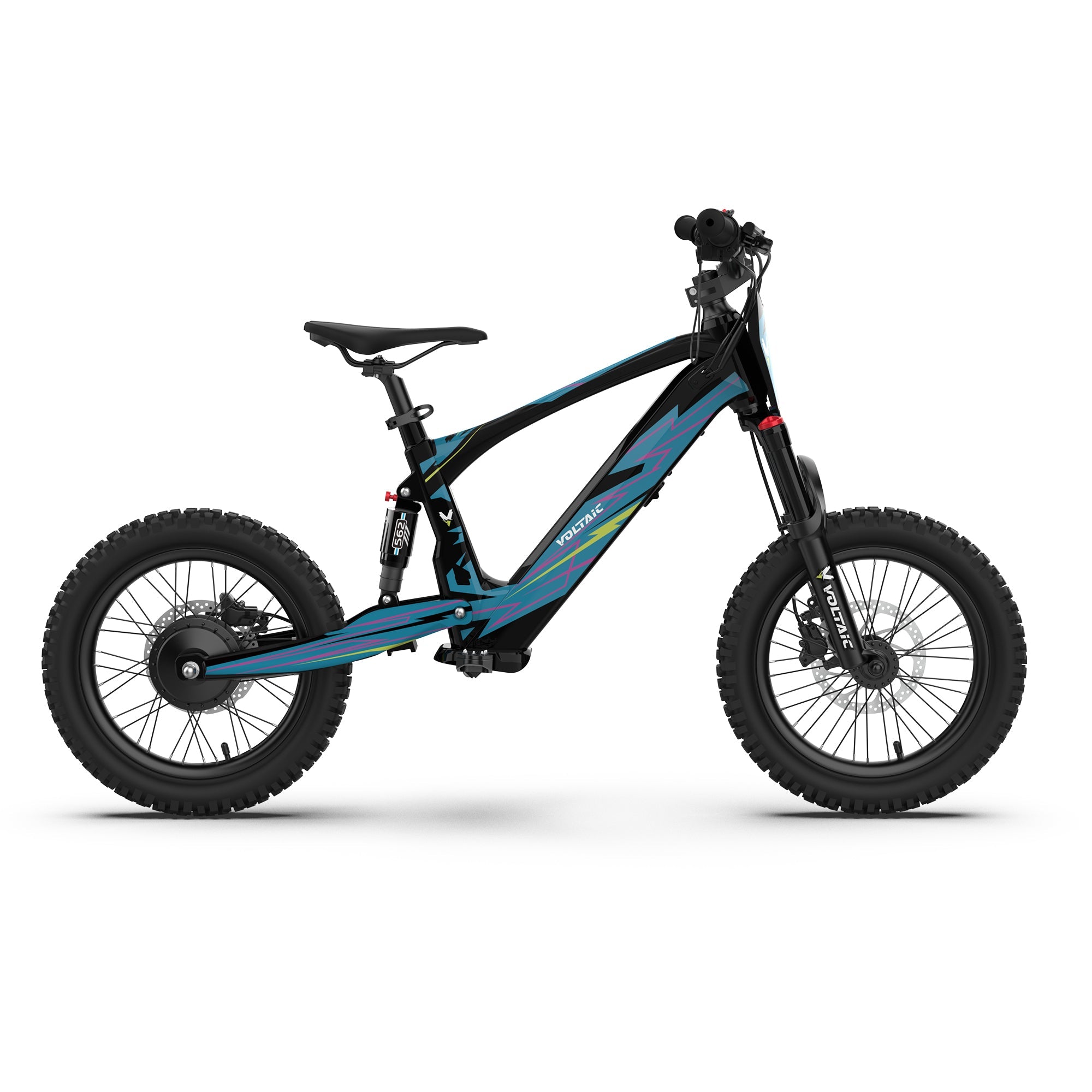 Voltaic Flying Fox 16-Inch Youth Electric Dirt Bike with Hydraulic Brakes