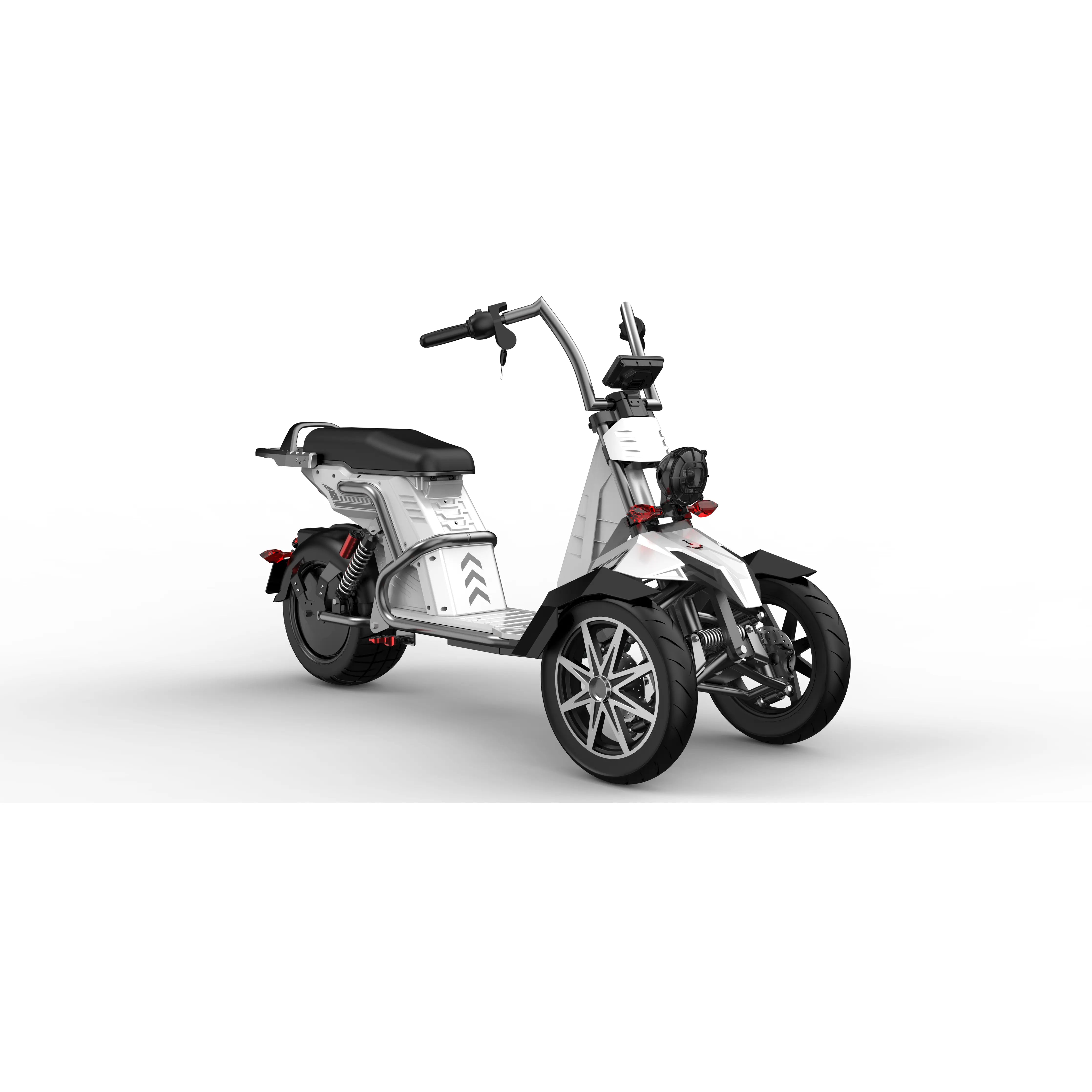 SoverSky T100 4000W 3-Wheel Electric Motorcycle Trike with 50Ah Battery  Electric Bikes Paradise
