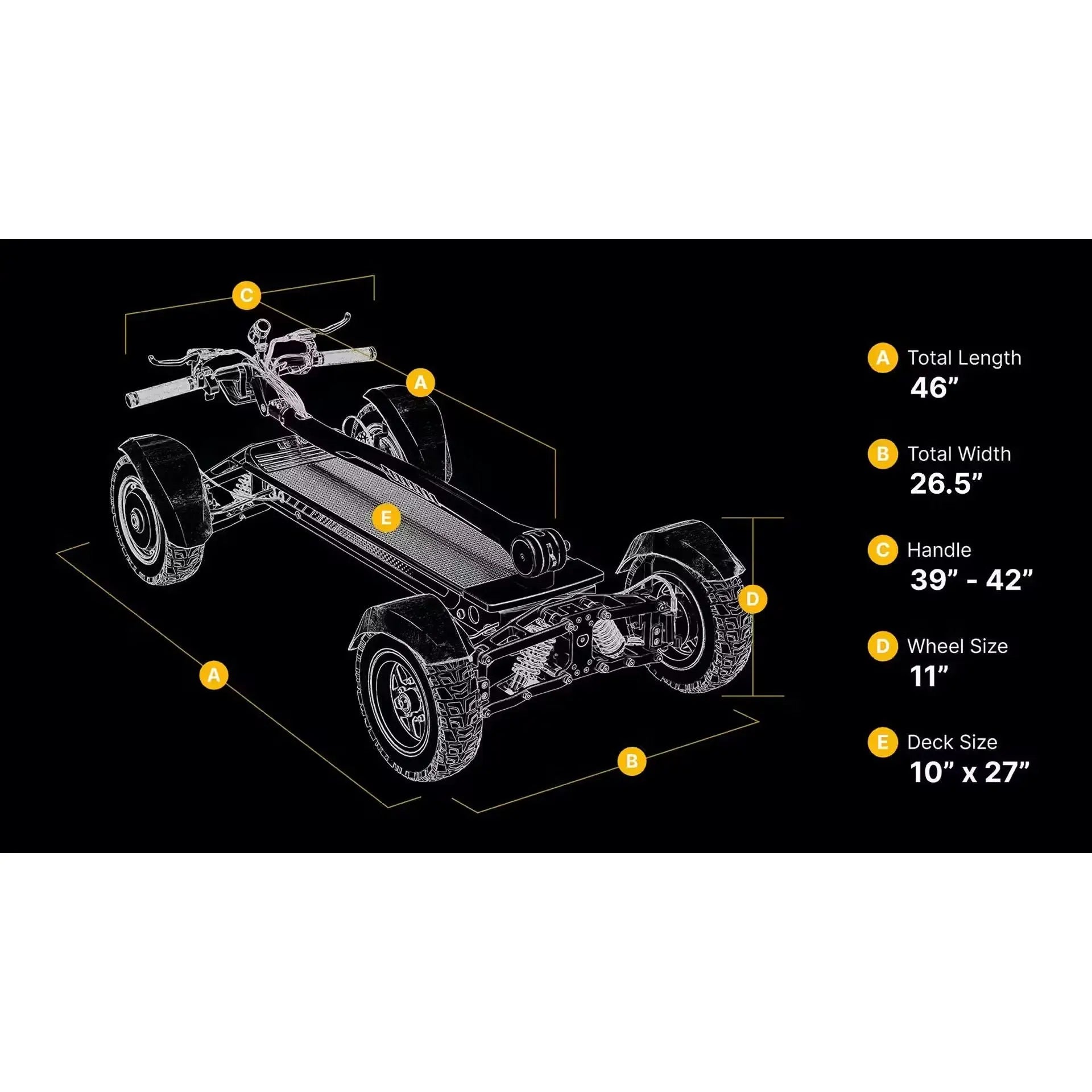 CycleBoard X-Quad 3000 4-Wheel All-Terrain Electric Vehicle  Electric Bikes Paradise