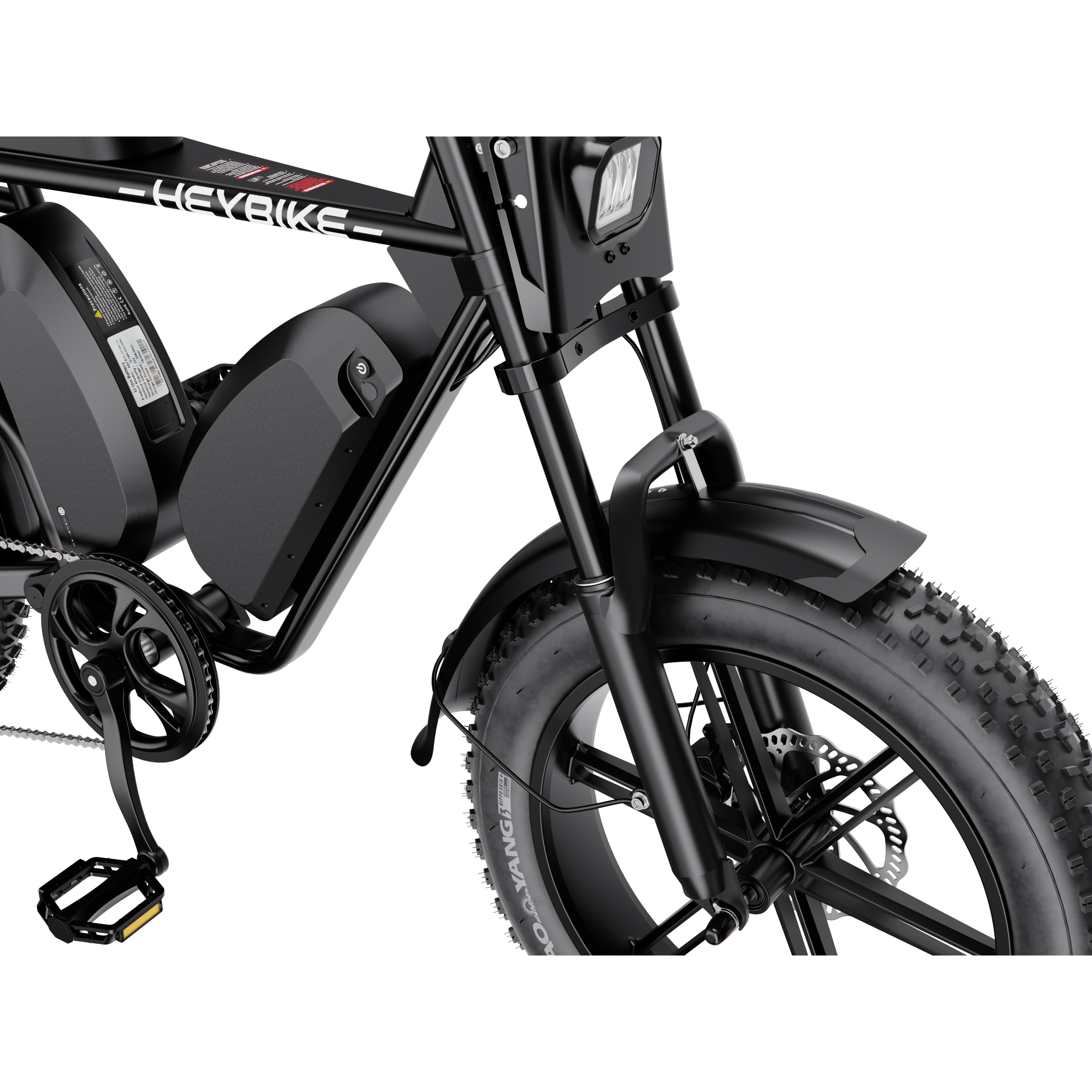 Heybike Saturn 1000W Vintage-Style Moped Electric Bike