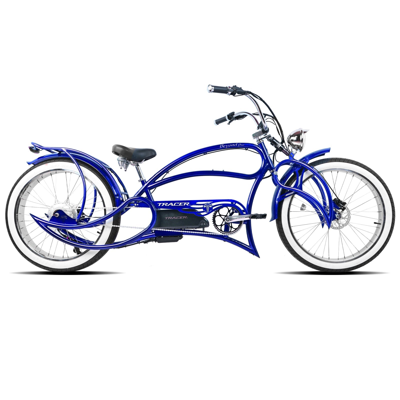 Tracer Beyond Pro 1000W Classic Stretch Chopper Electric Bike