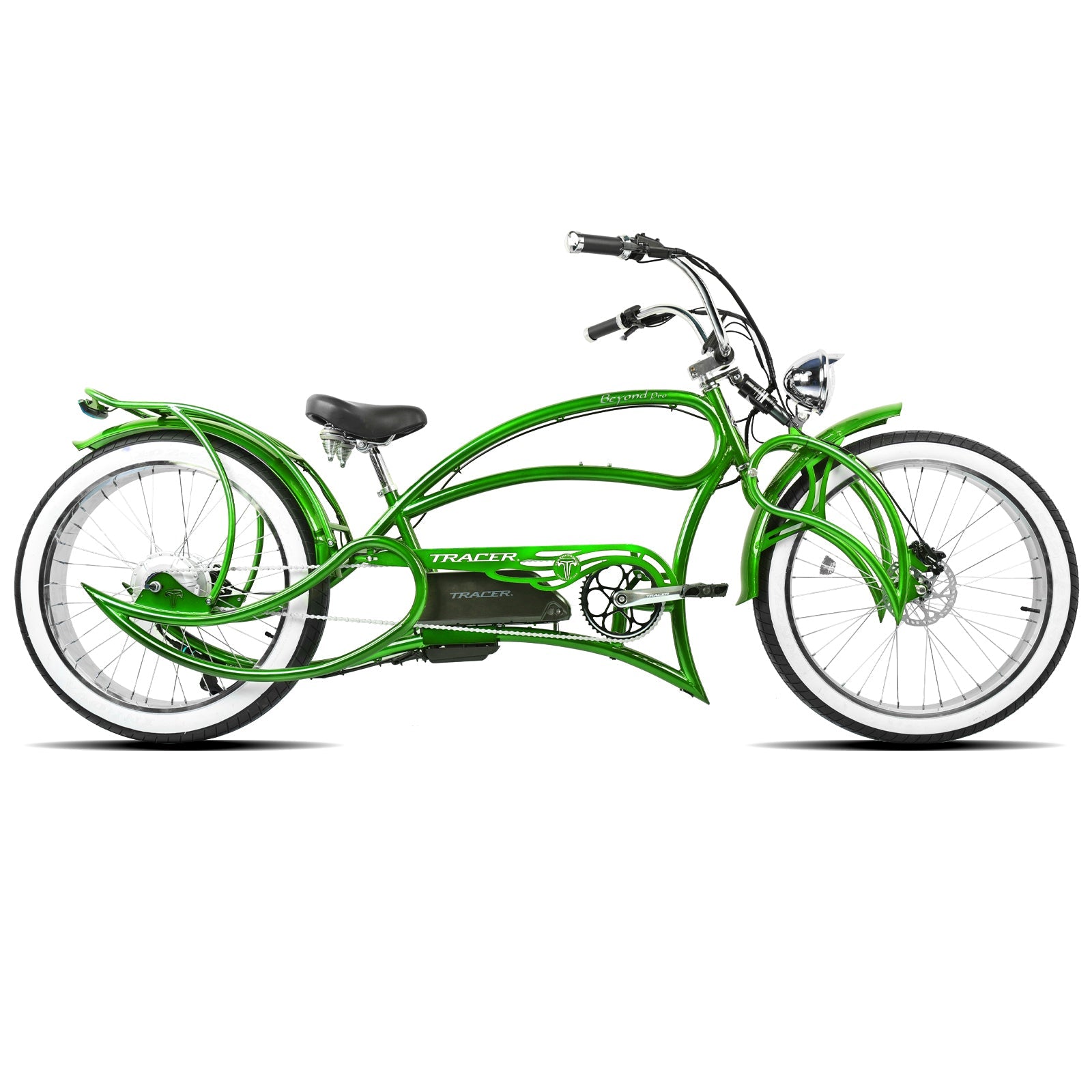 Tracer Beyond Pro 1000W Classic Stretch Chopper Electric Bike