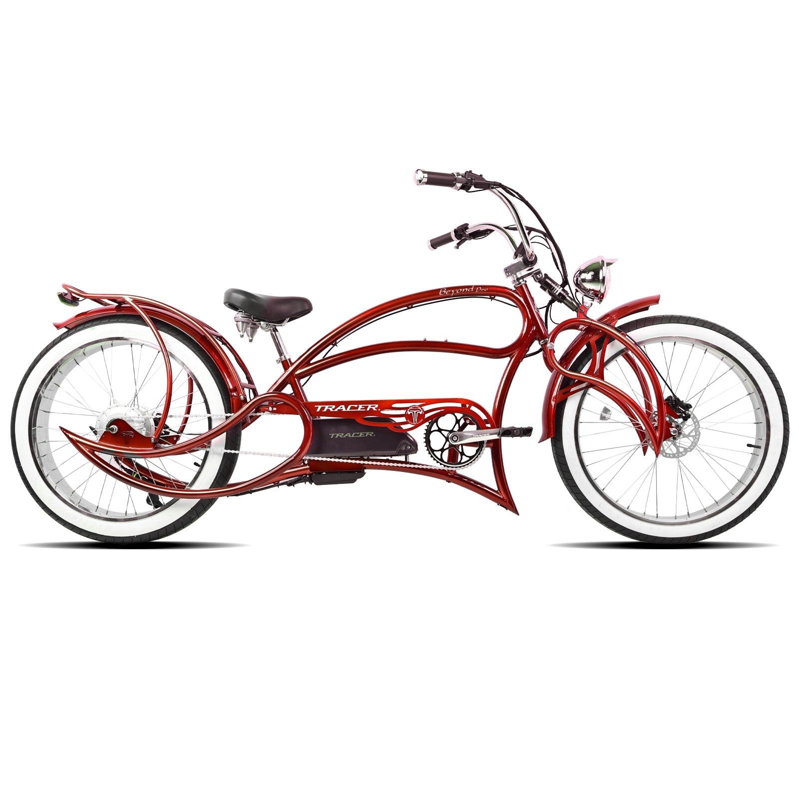 Tracer Beyond Pro 1000W Classic Stretch Chopper Electric Bike