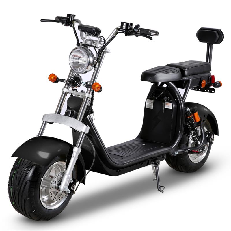 SoverSky SL1.0P 3000W 60V 40Ah Fat Tire Moped Electric Scooter