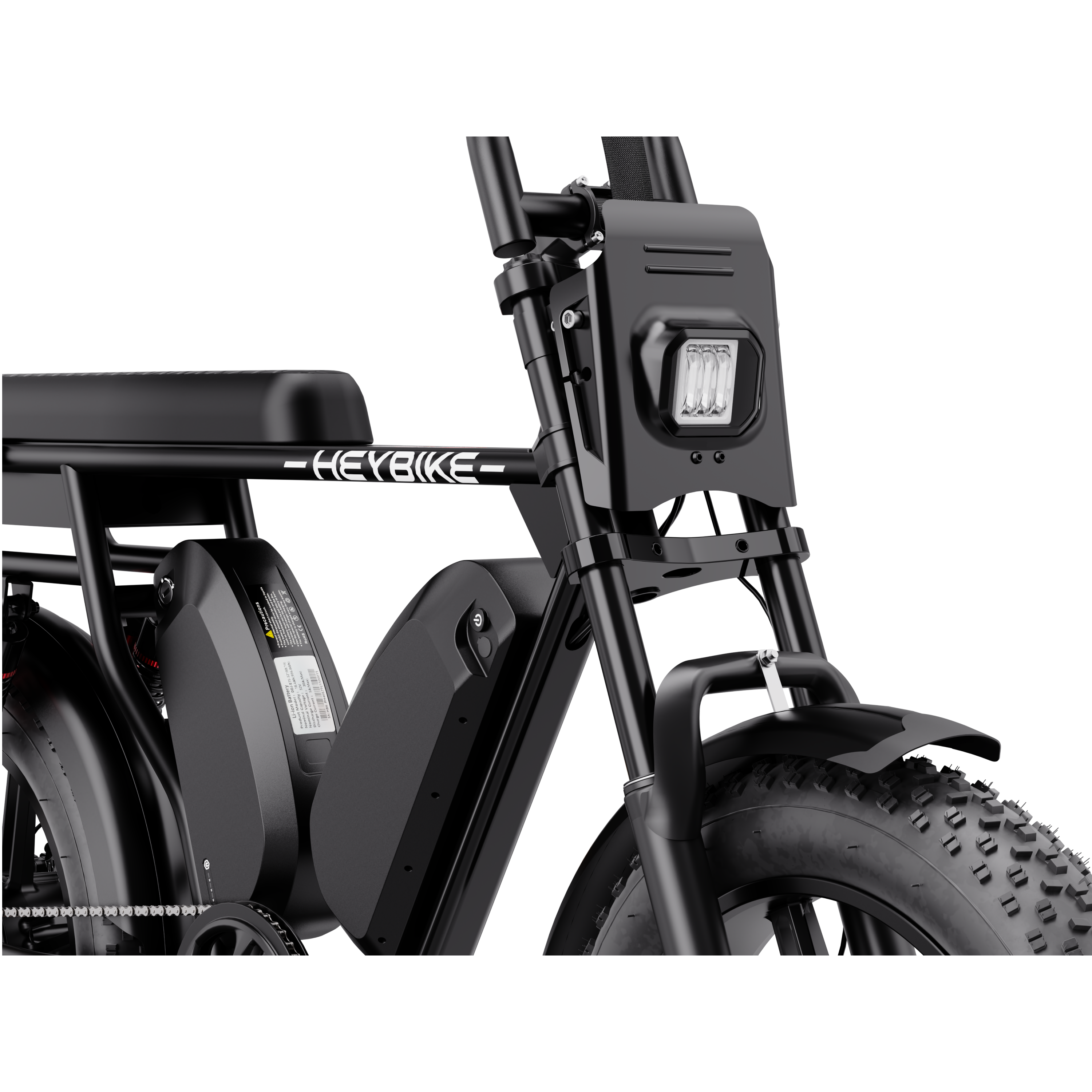 Heybike Saturn 1000W Vintage-Style Moped Electric Bike