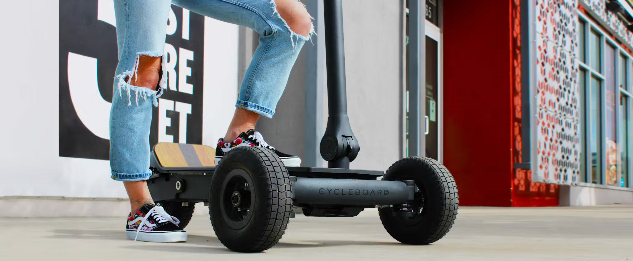 CycleBoard Rover 3-Wheel All-Terrain Lean-to-Steer Electric Vehicle