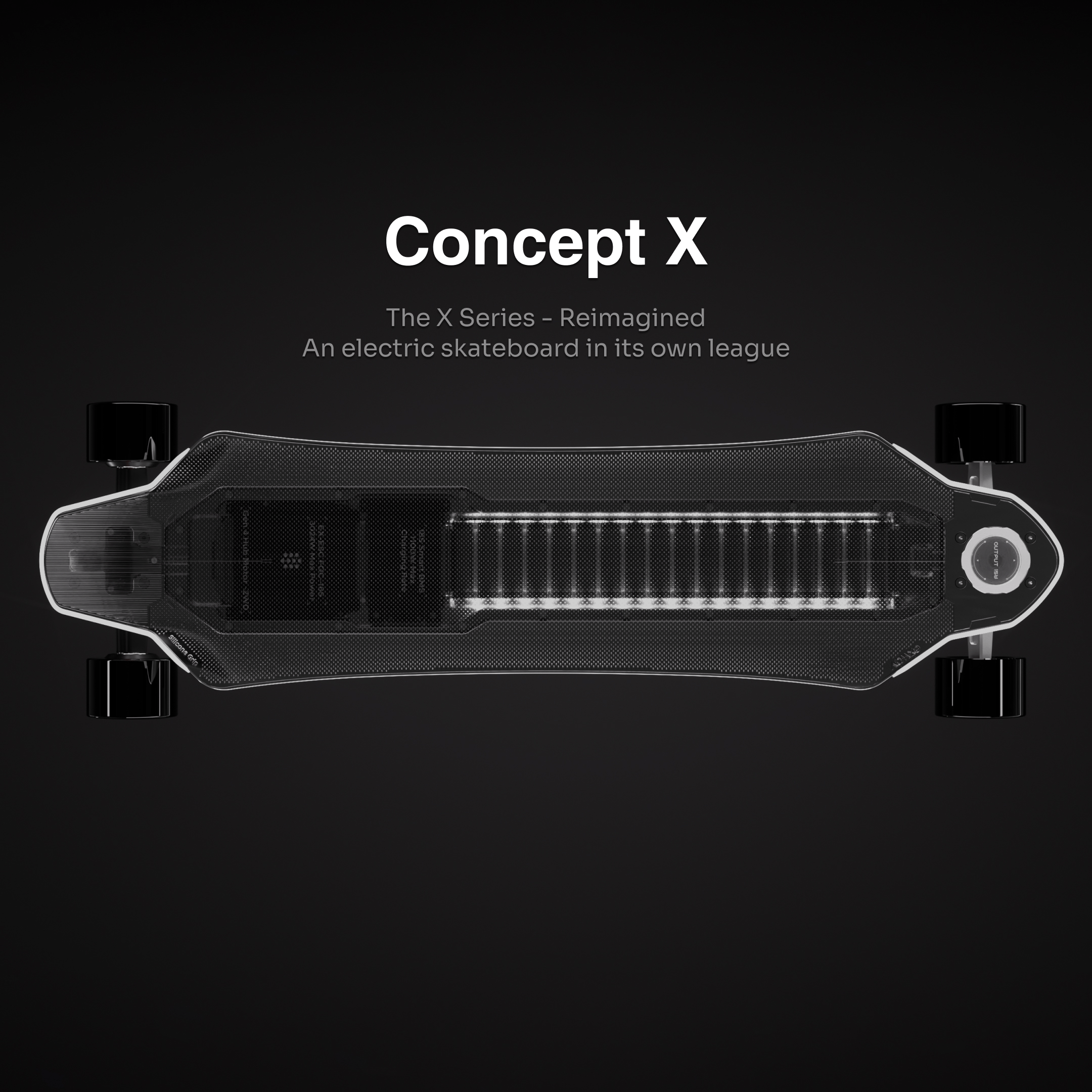 Exway Concept X Premium Electric Skateboard