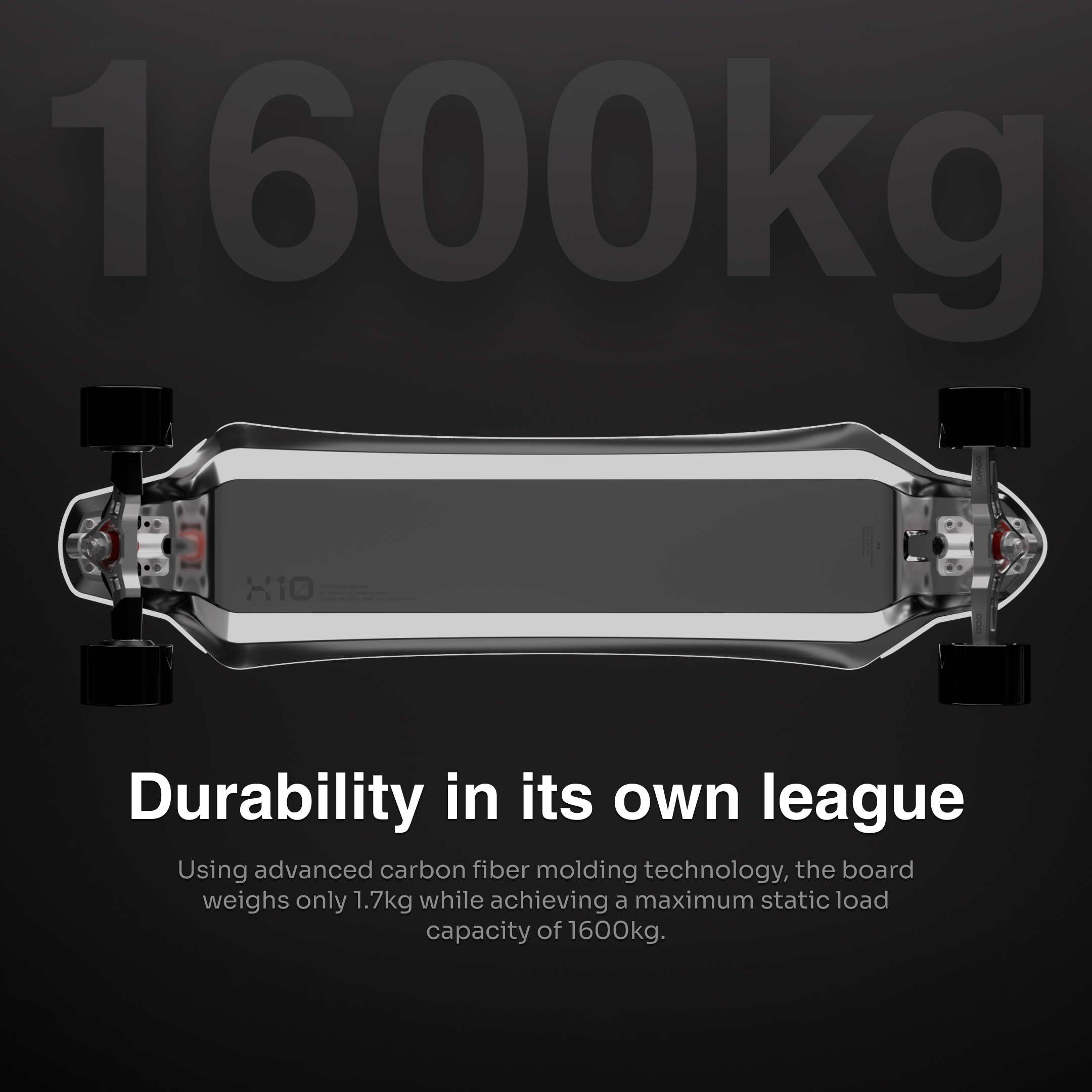 Exway Concept X Premium Electric Skateboard
