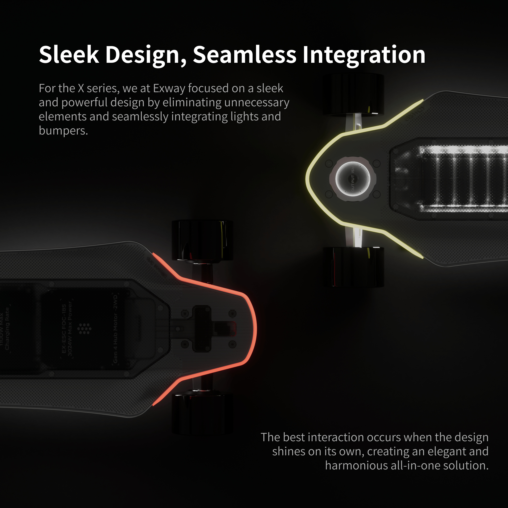 Exway Concept X Premium Electric Skateboard