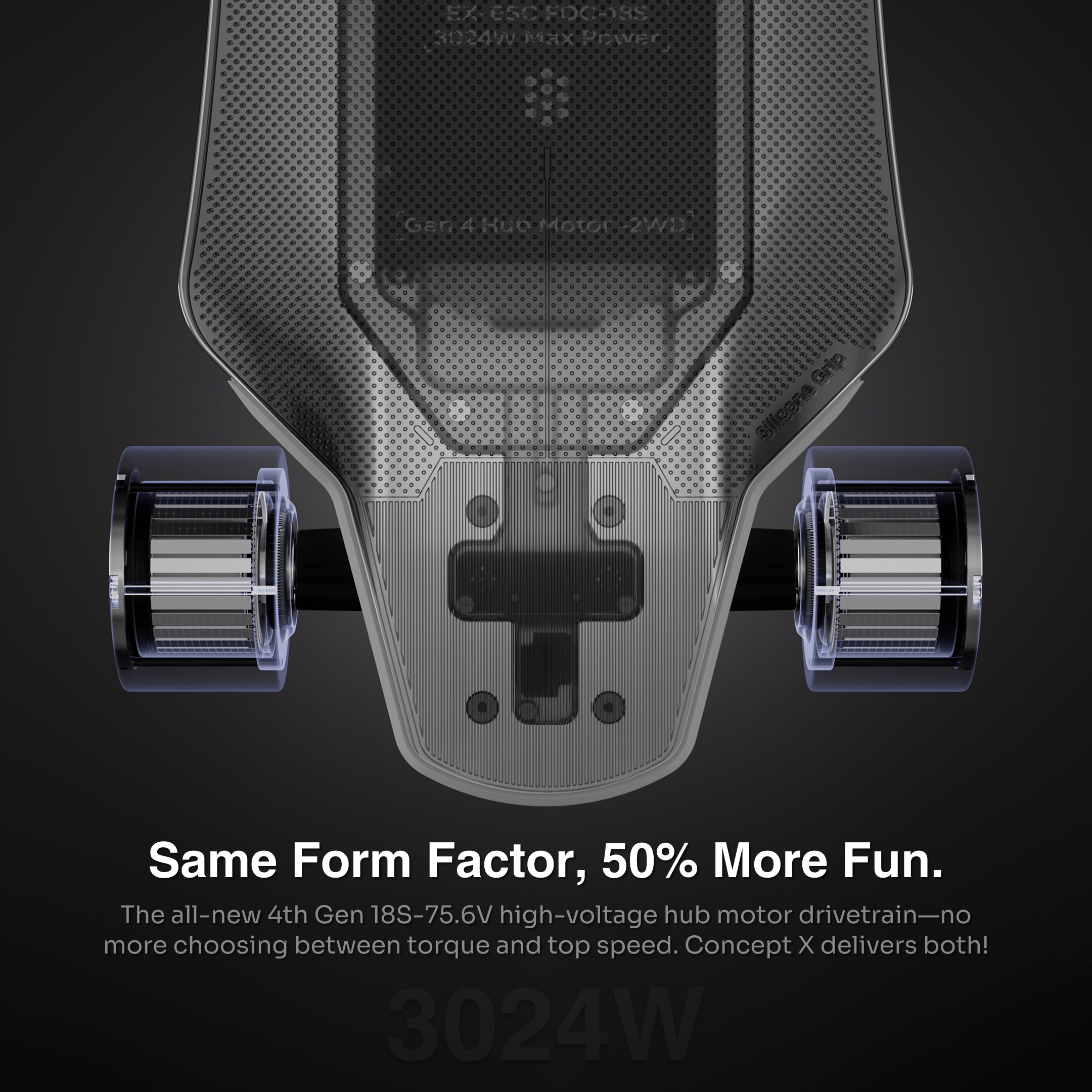 Exway Concept X Premium Electric Skateboard