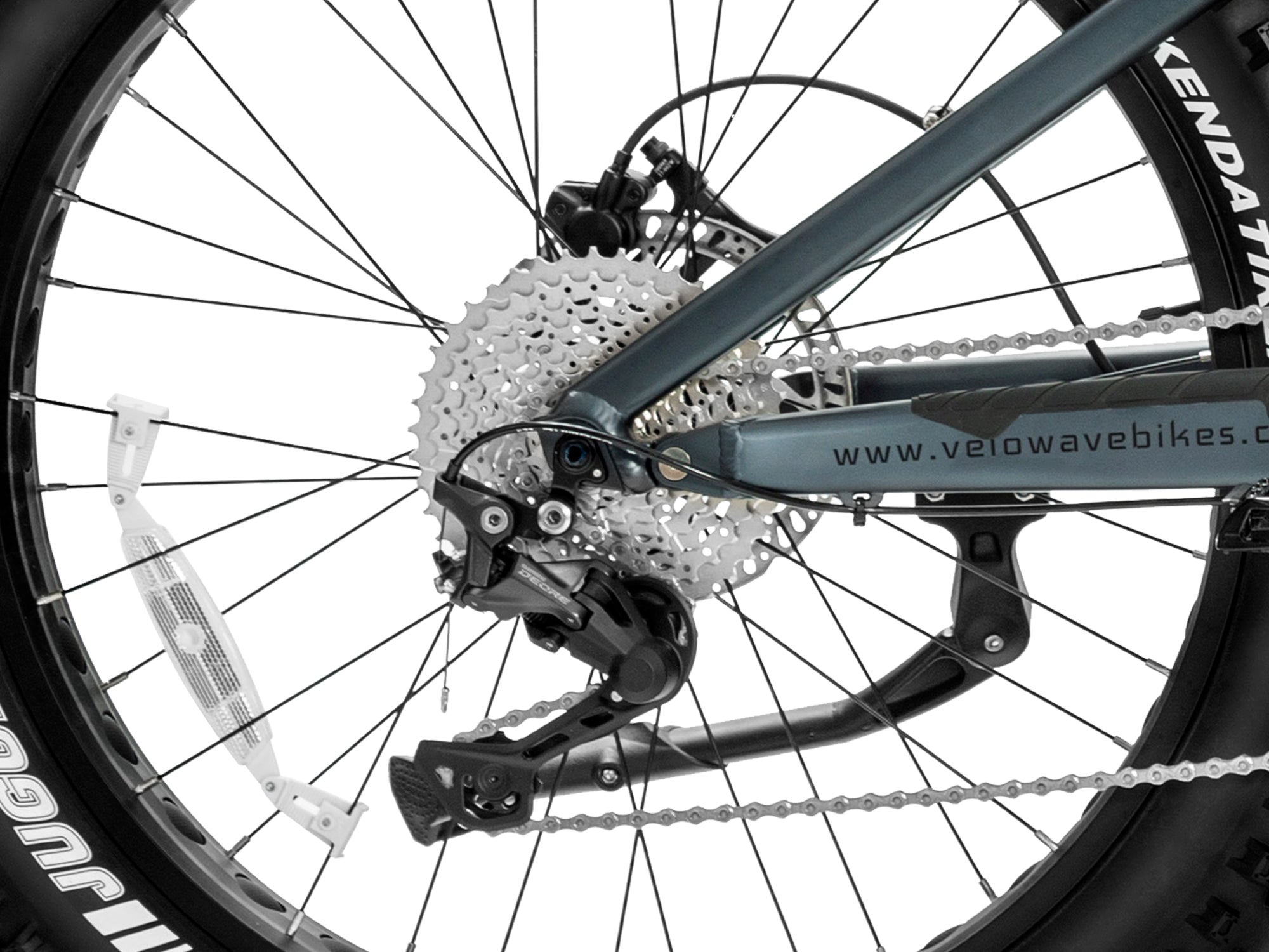 Velowave Brawny XM Full Suspension Electric Mountain Bike