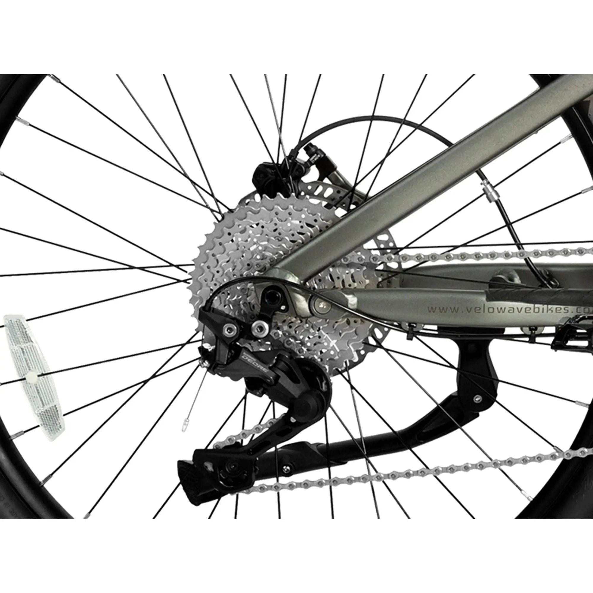 Velowave Forest SM Full Suspension Electric Mountain Bike 