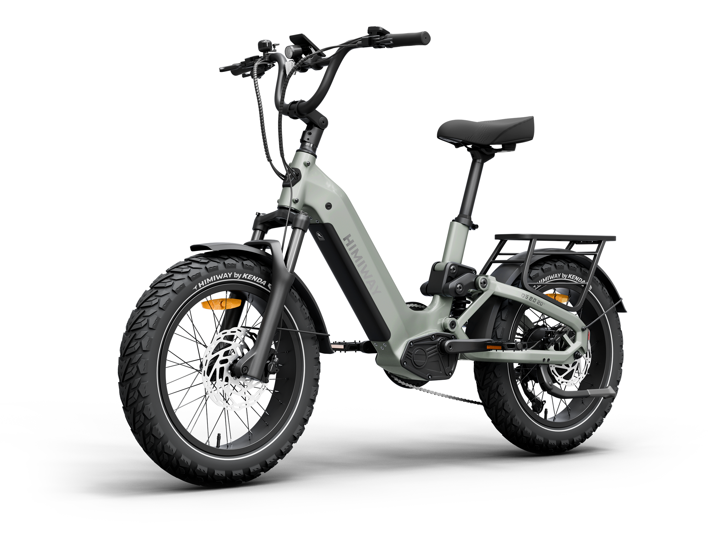 Himiway D5 2.0 20 Inch Electric Fat Tire Bike  Electric Bikes Paradise