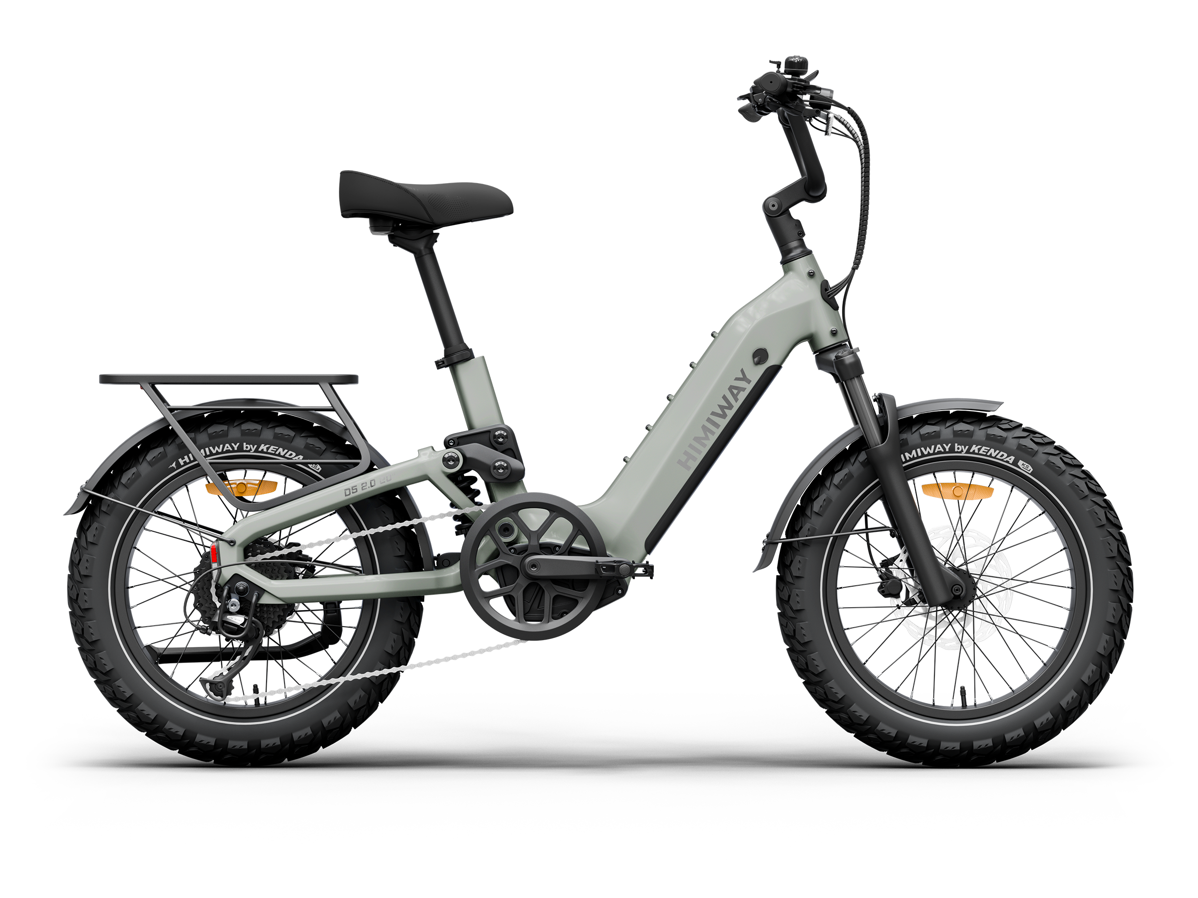 Himiway D5 2.0 20 Inch Electric Fat Tire Bike  Electric Bikes Paradise