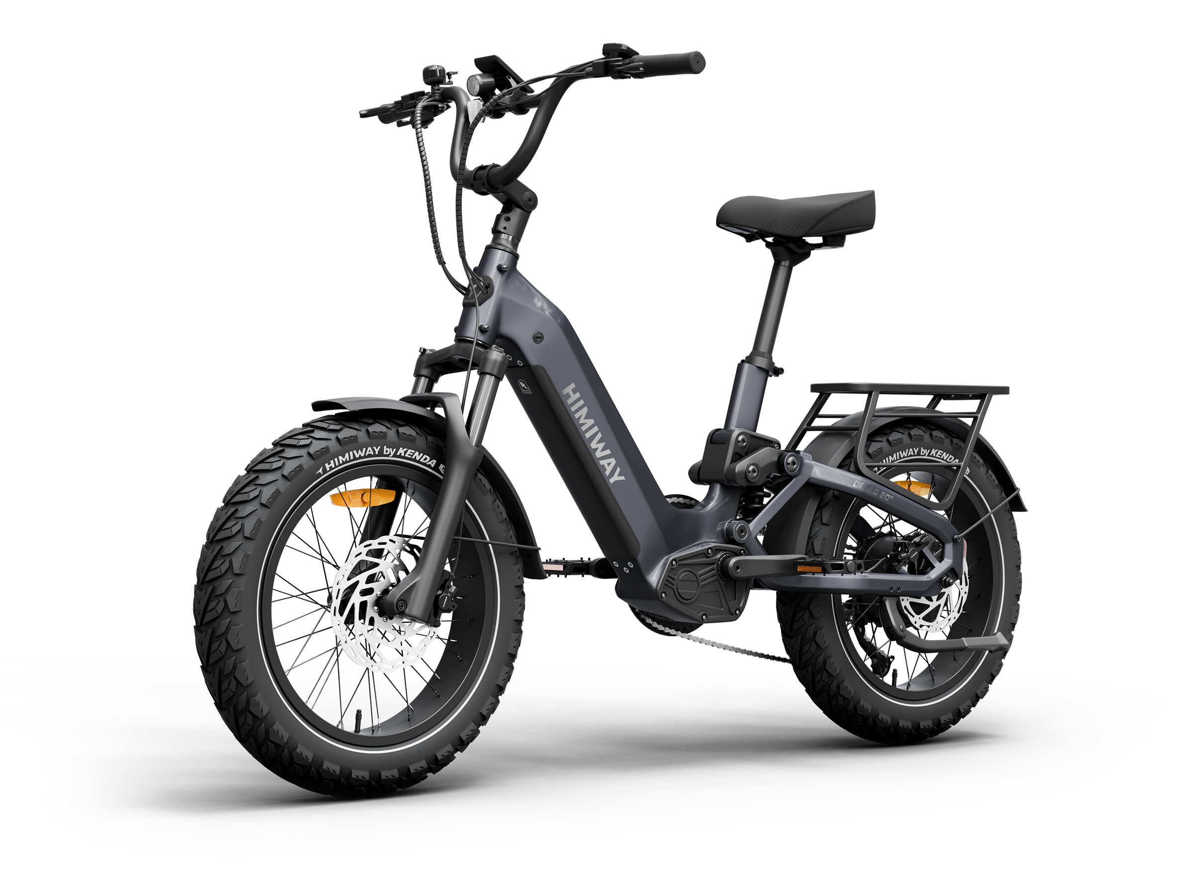 Himiway D5 2.0 20 Inch Electric Fat Tire Bike  Electric Bikes Paradise