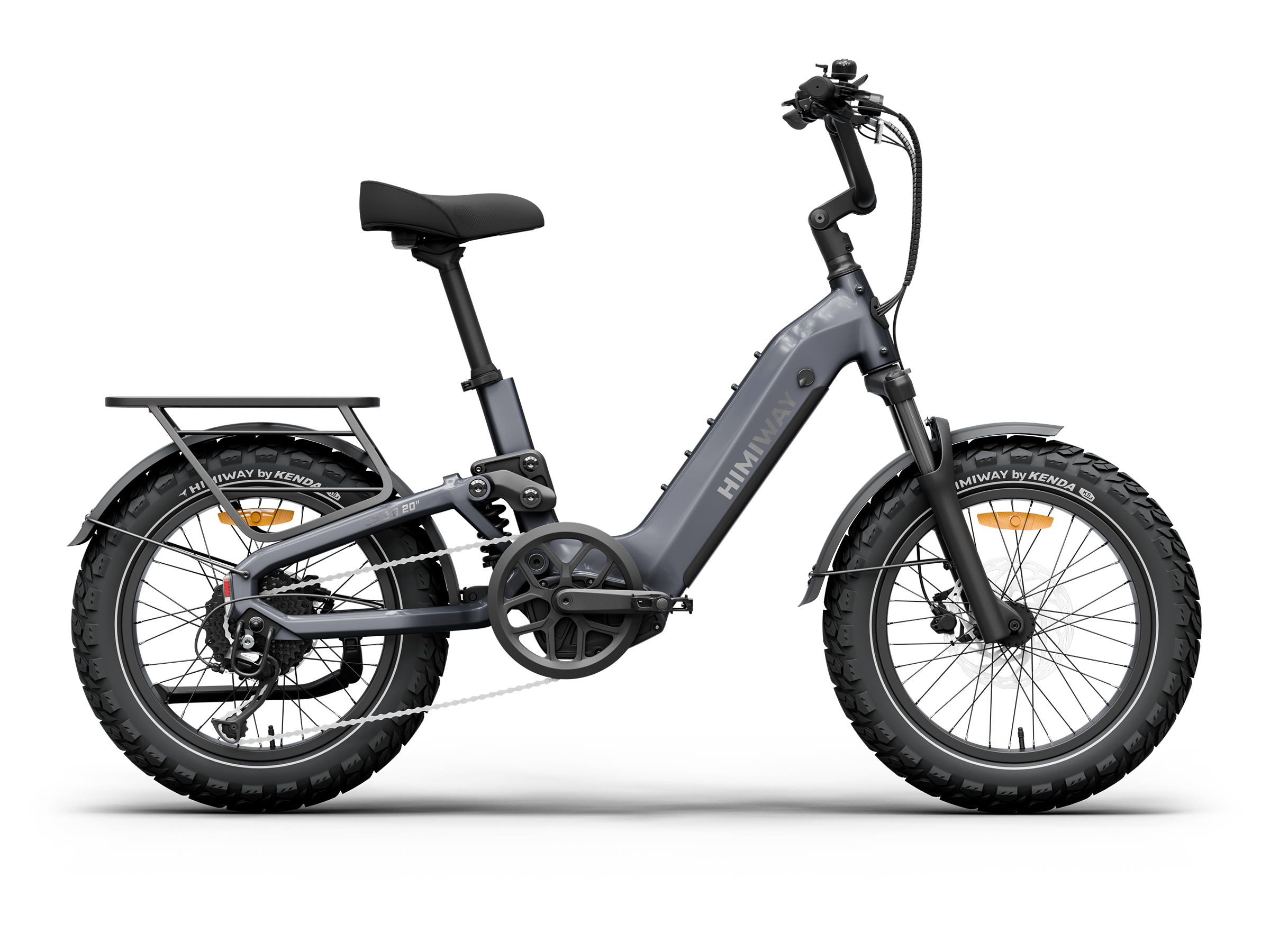 Himiway D5 2.0 20 Inch Electric Fat Tire Bike  Electric Bikes Paradise