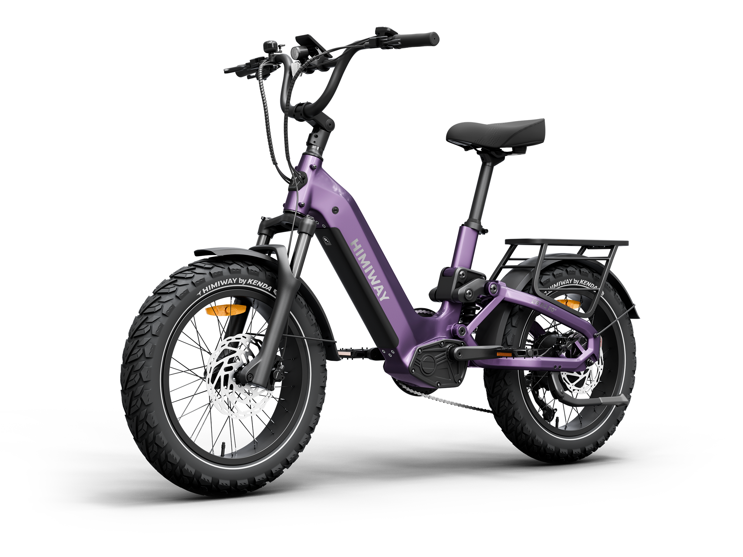 Himiway D5 2.0 20 Inch Electric Fat Tire Bike  Electric Bikes Paradise