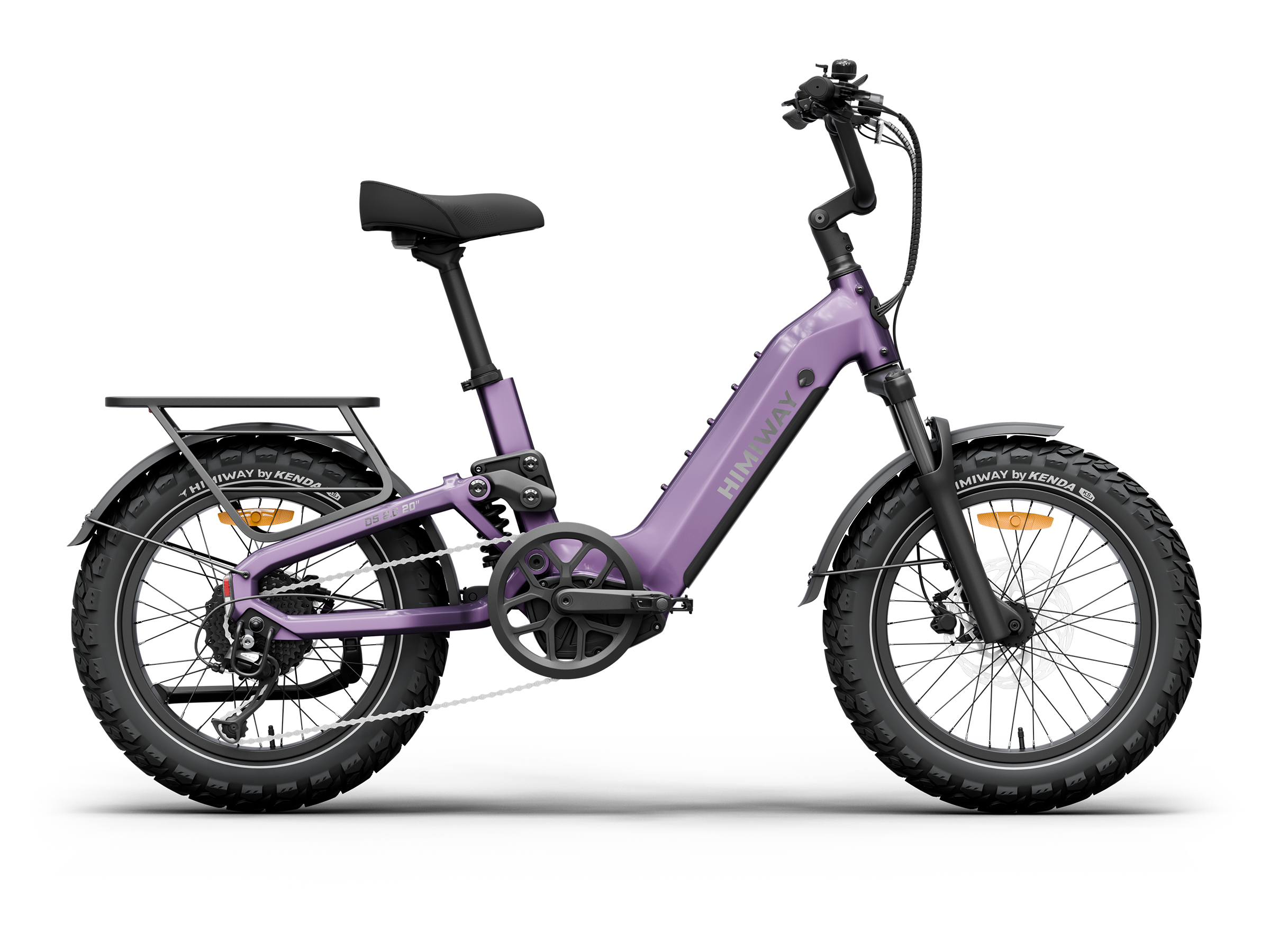 Himiway D5 2.0 20 Inch Electric Fat Tire Bike  Electric Bikes Paradise