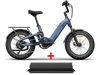 Himiway D5 2.0 20 Inch Electric Fat Tire Bike  Electric Bikes Paradise
