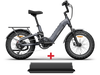 Himiway D5 2.0 20 Inch Electric Fat Tire Bike  Electric Bikes Paradise