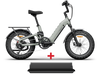 Himiway D5 2.0 20 Inch Electric Fat Tire Bike  Electric Bikes Paradise