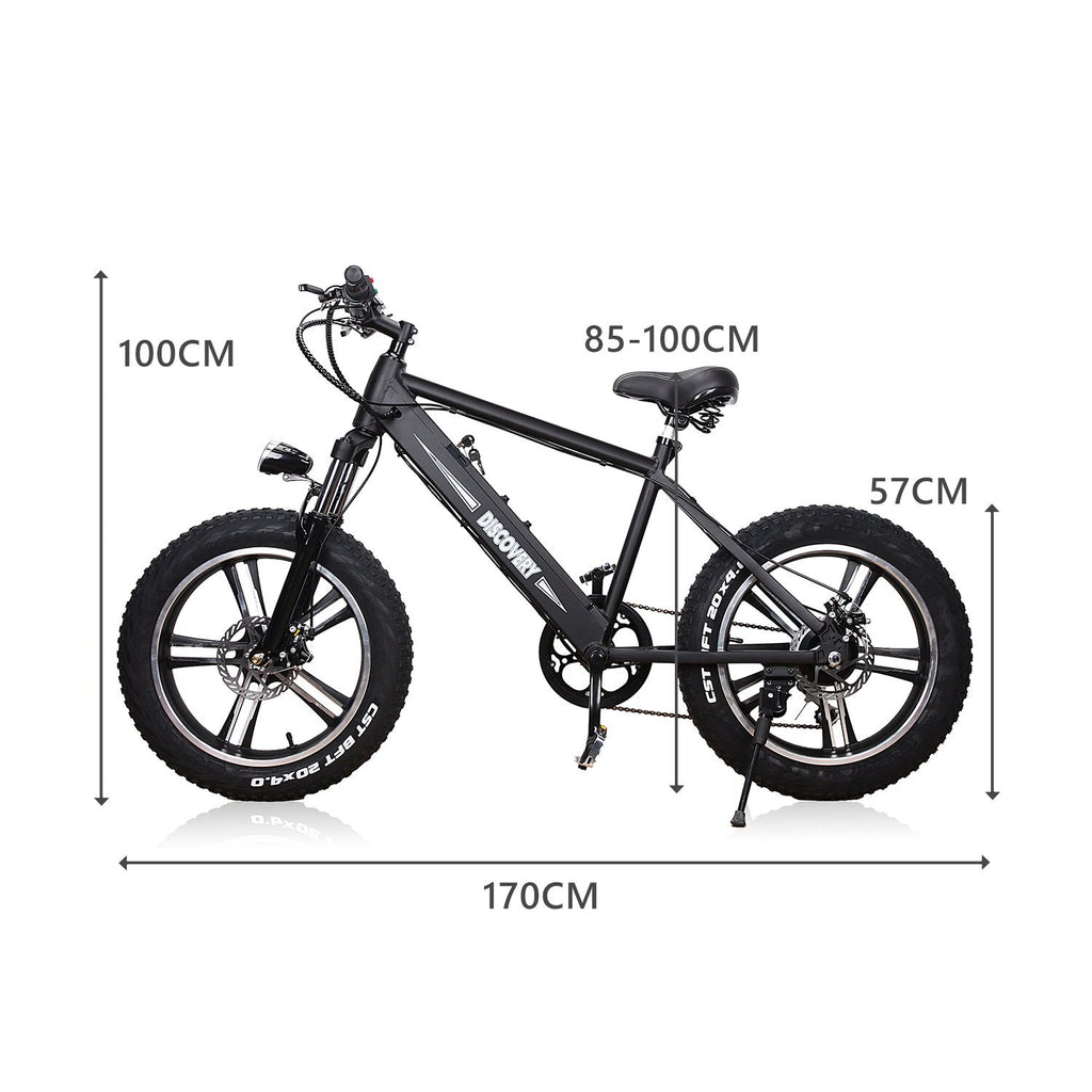 Nakto Discovery Fat Tire Folding Electric Bike