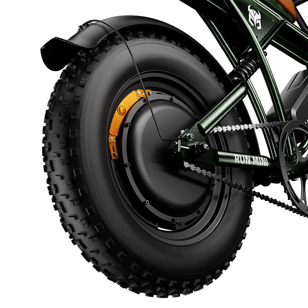 Cycrown Run Mini Vintage Moped Electric Bike