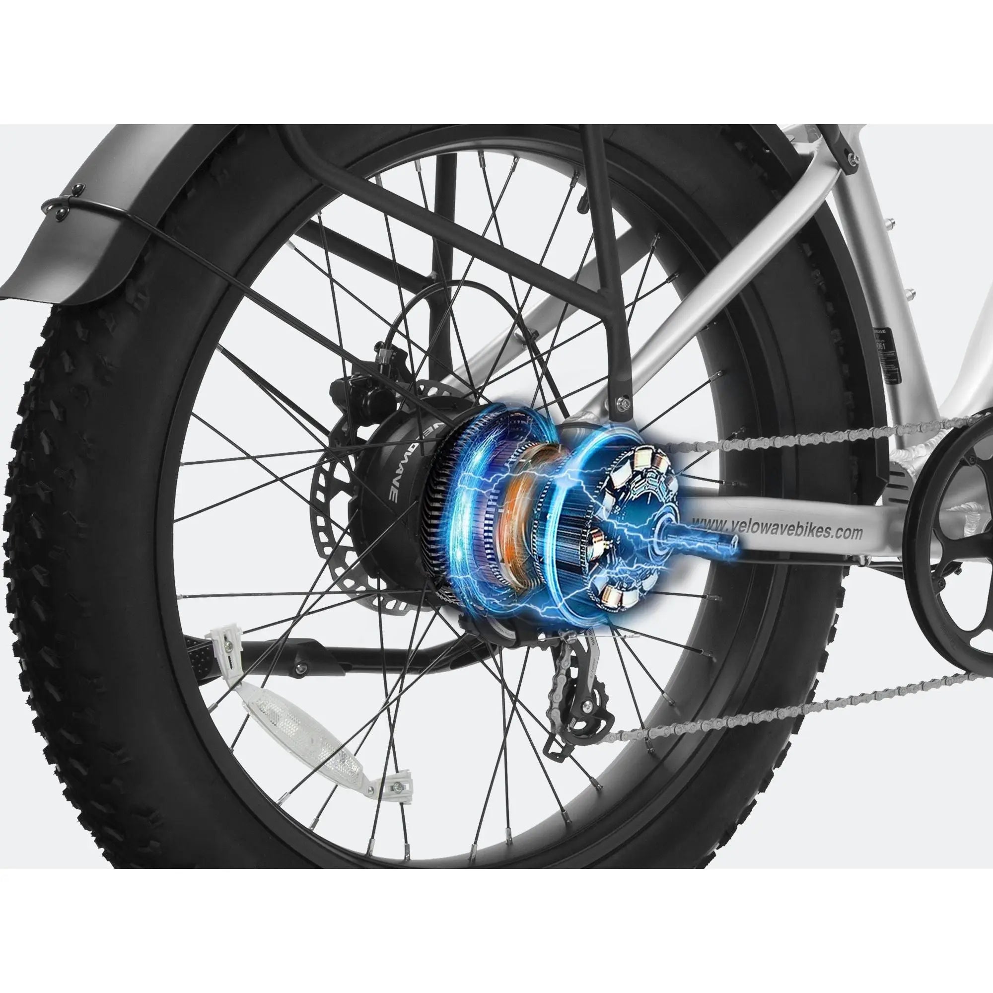 Velowave Ranger 2.0 Fat Tire All Terrain Electric Bike 