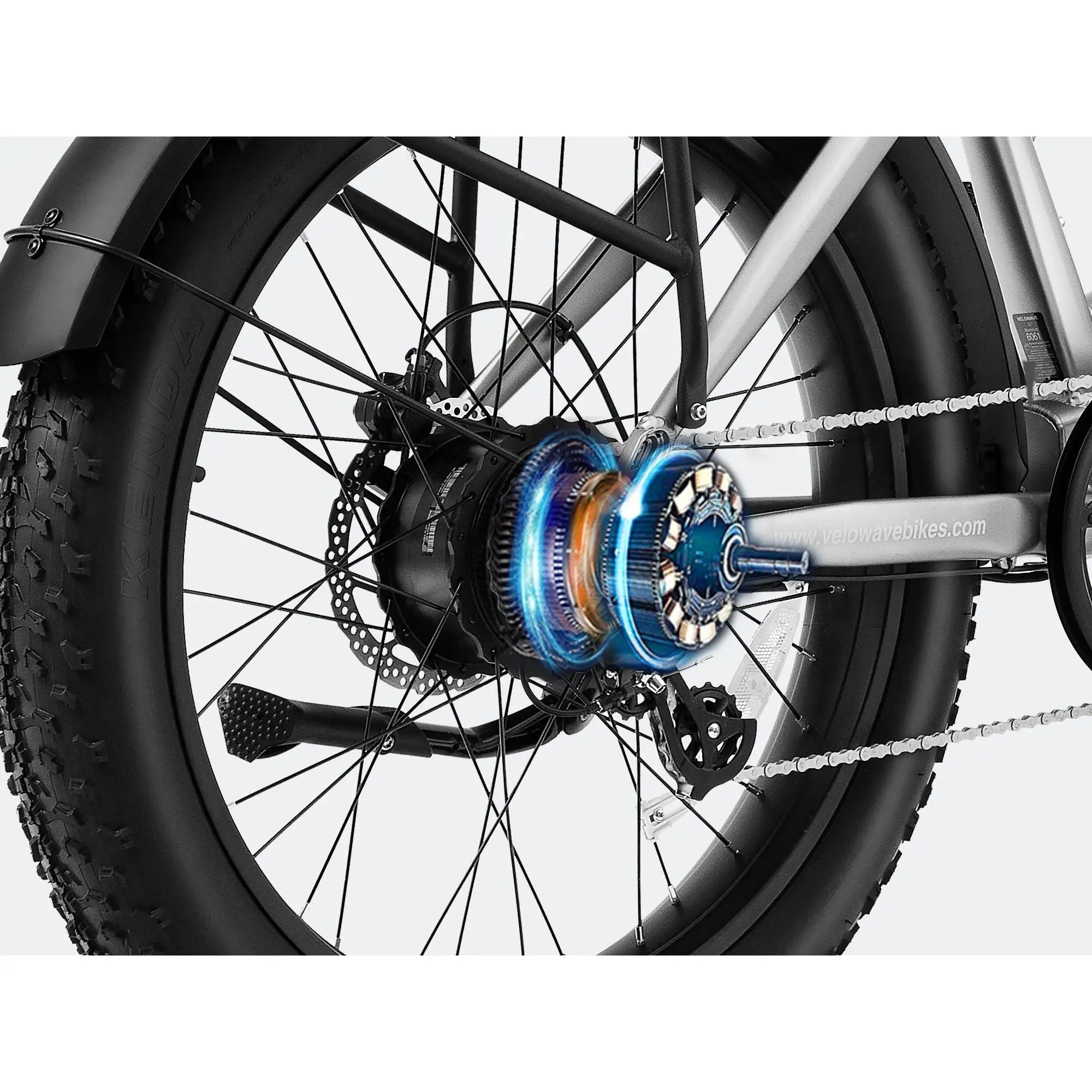 Velowave Ranger 2.0 Step Thru Fat Tire Electric Bike 