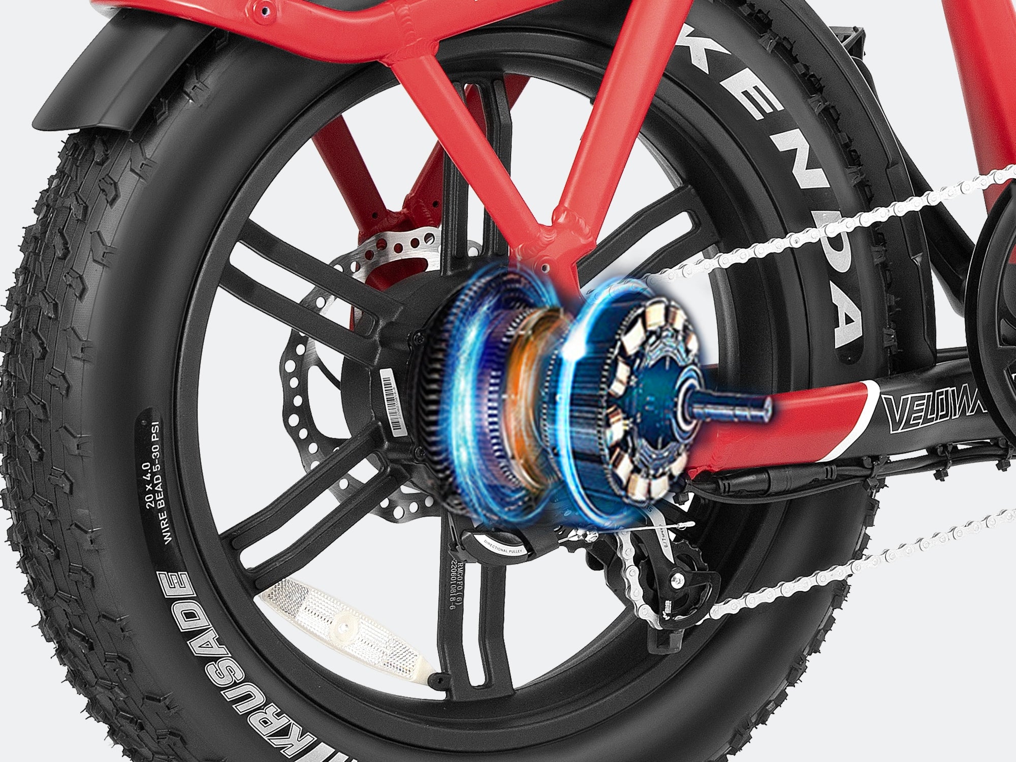 Velowave Pony Compact Step Thru Fat Tire Electric Bike