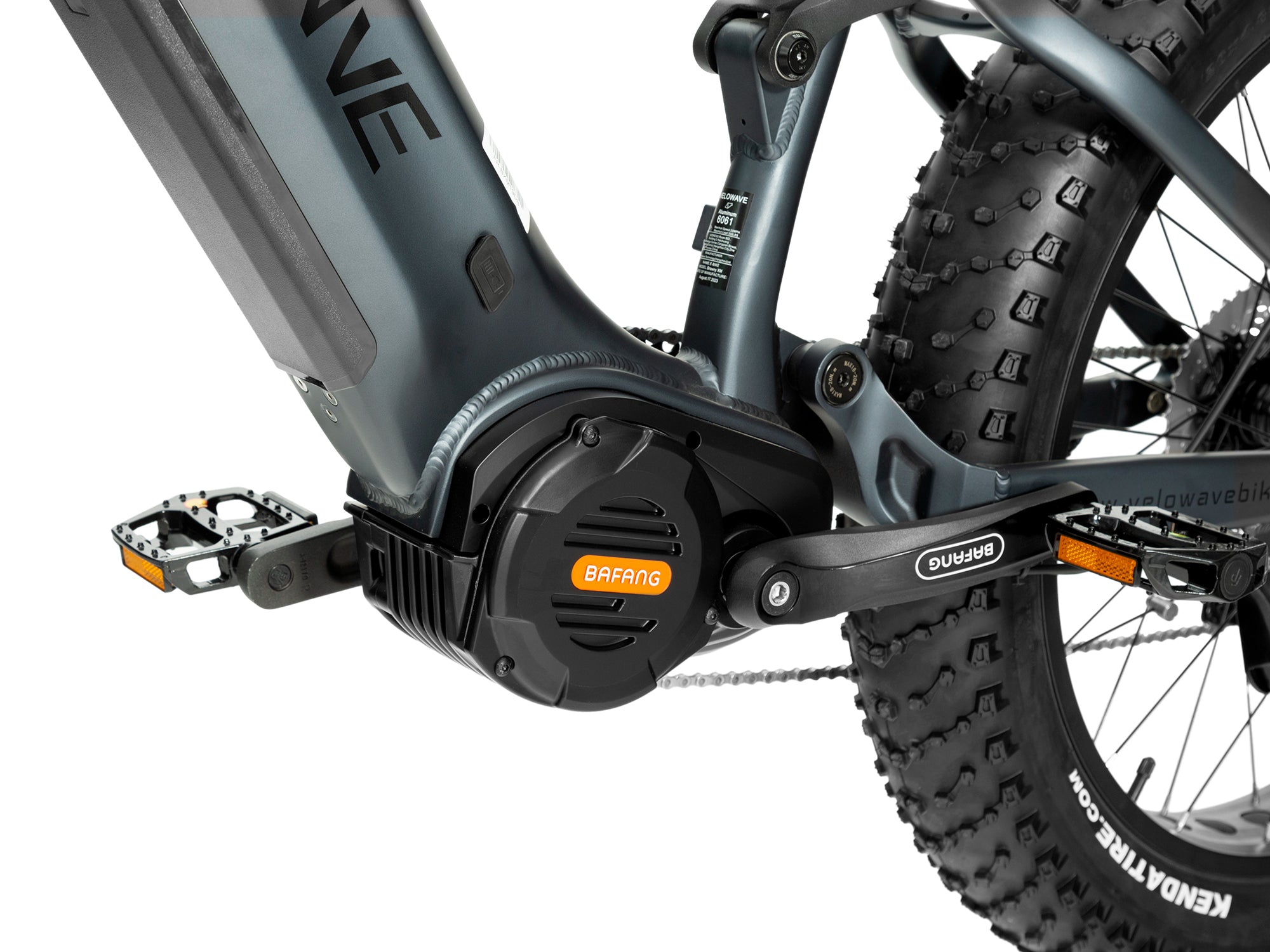 Velowave Brawny XM Full Suspension Electric Mountain Bike