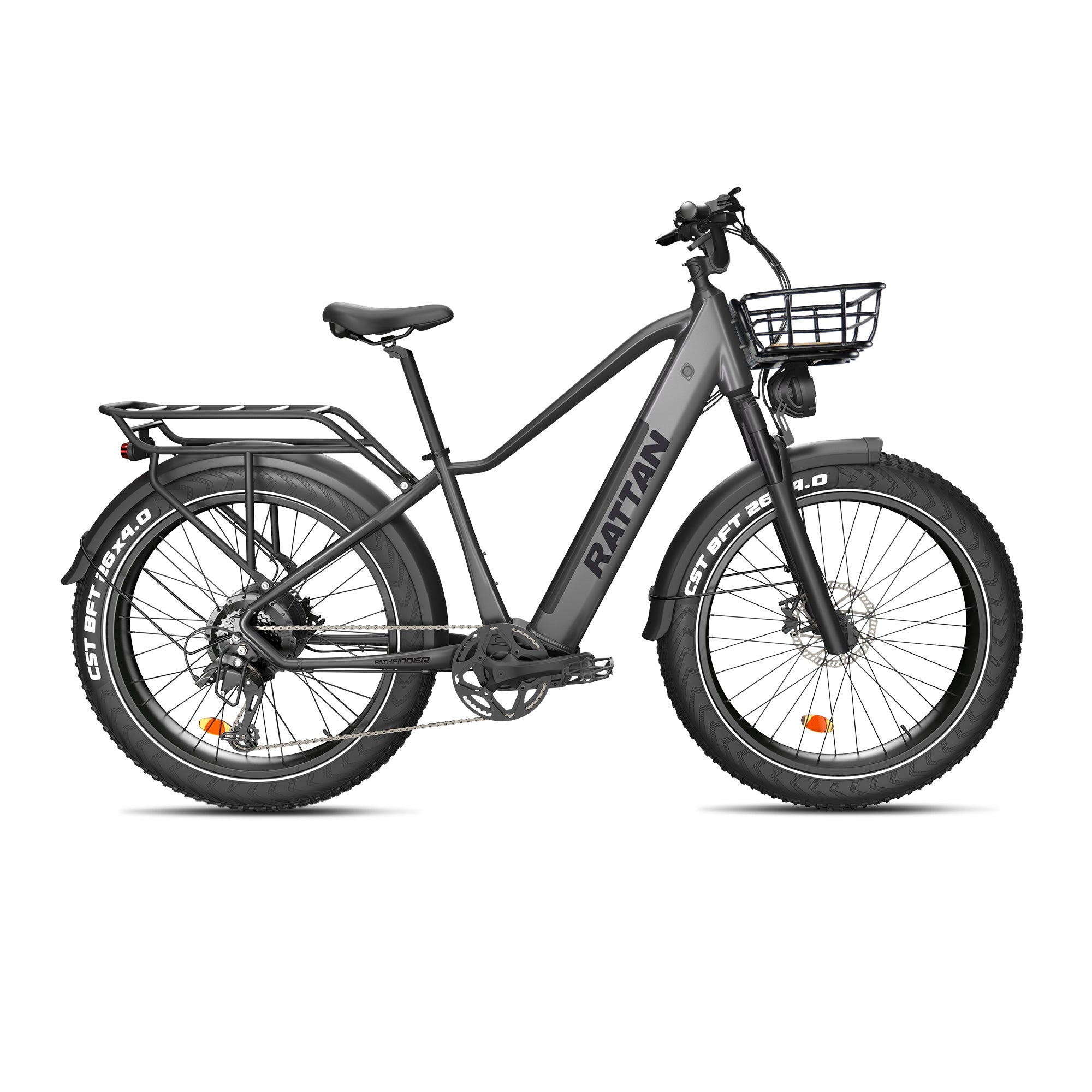 Rattan Pathfinder Fat Tire Electric Mountain Bike