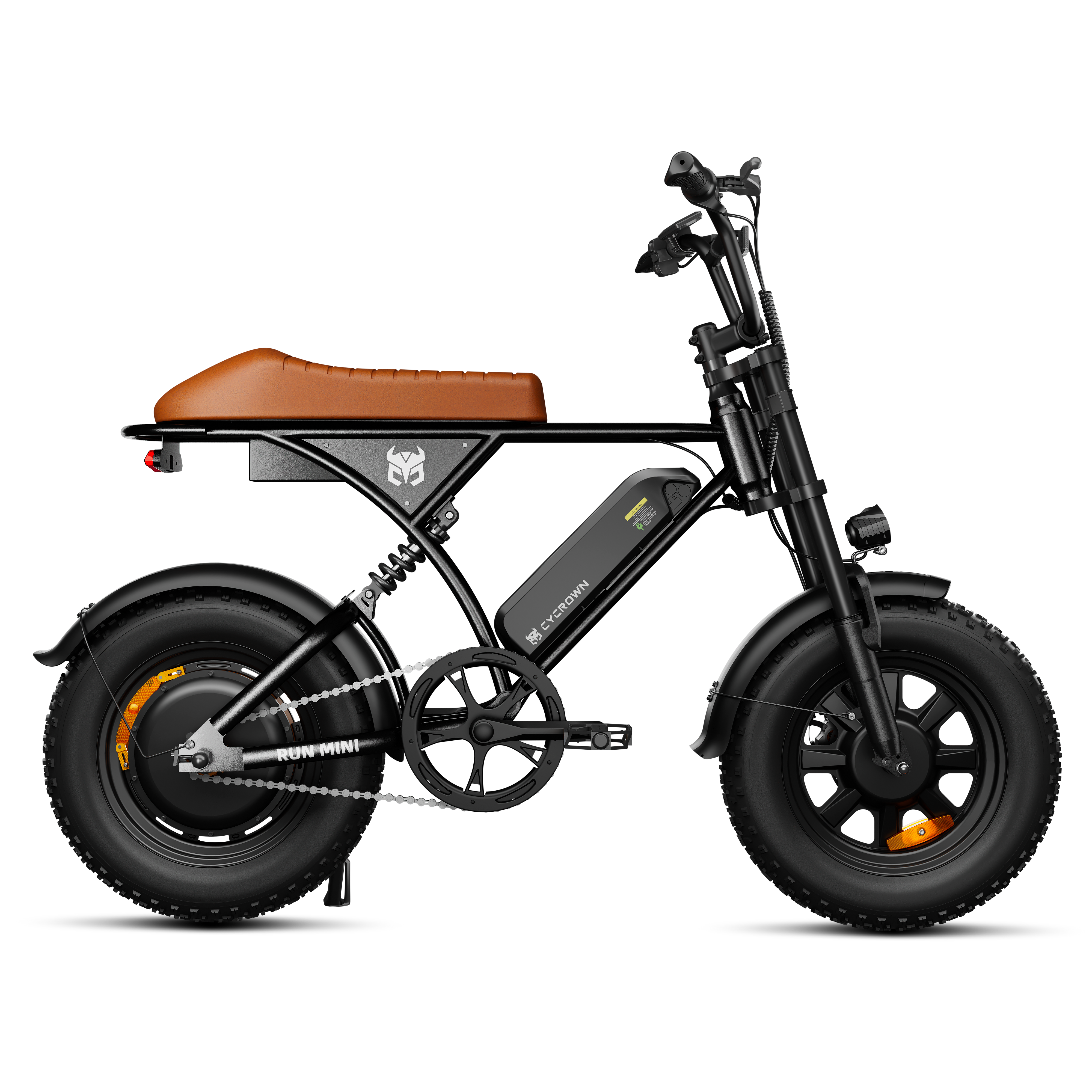Cycrown Run Mini Vintage Moped Electric Bike