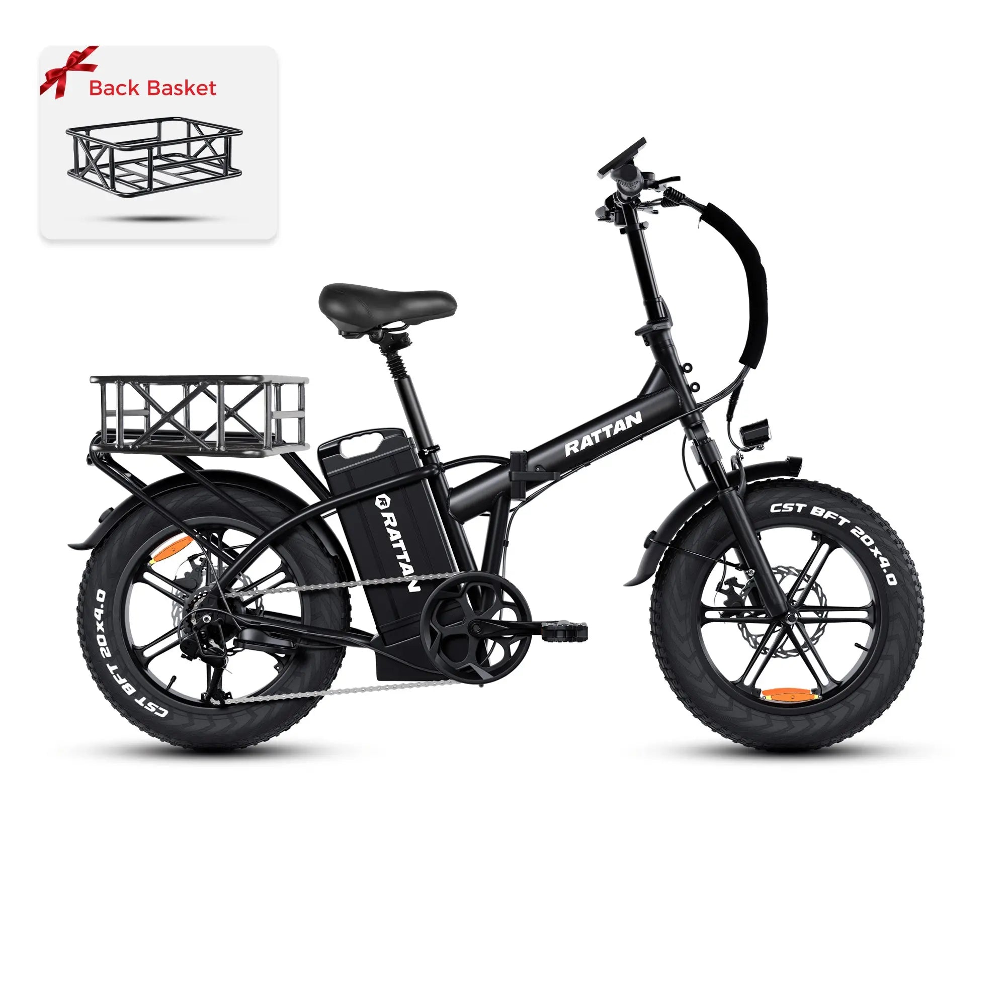 Rattan LM Ultra Folding Fat Tire Electric Bike 