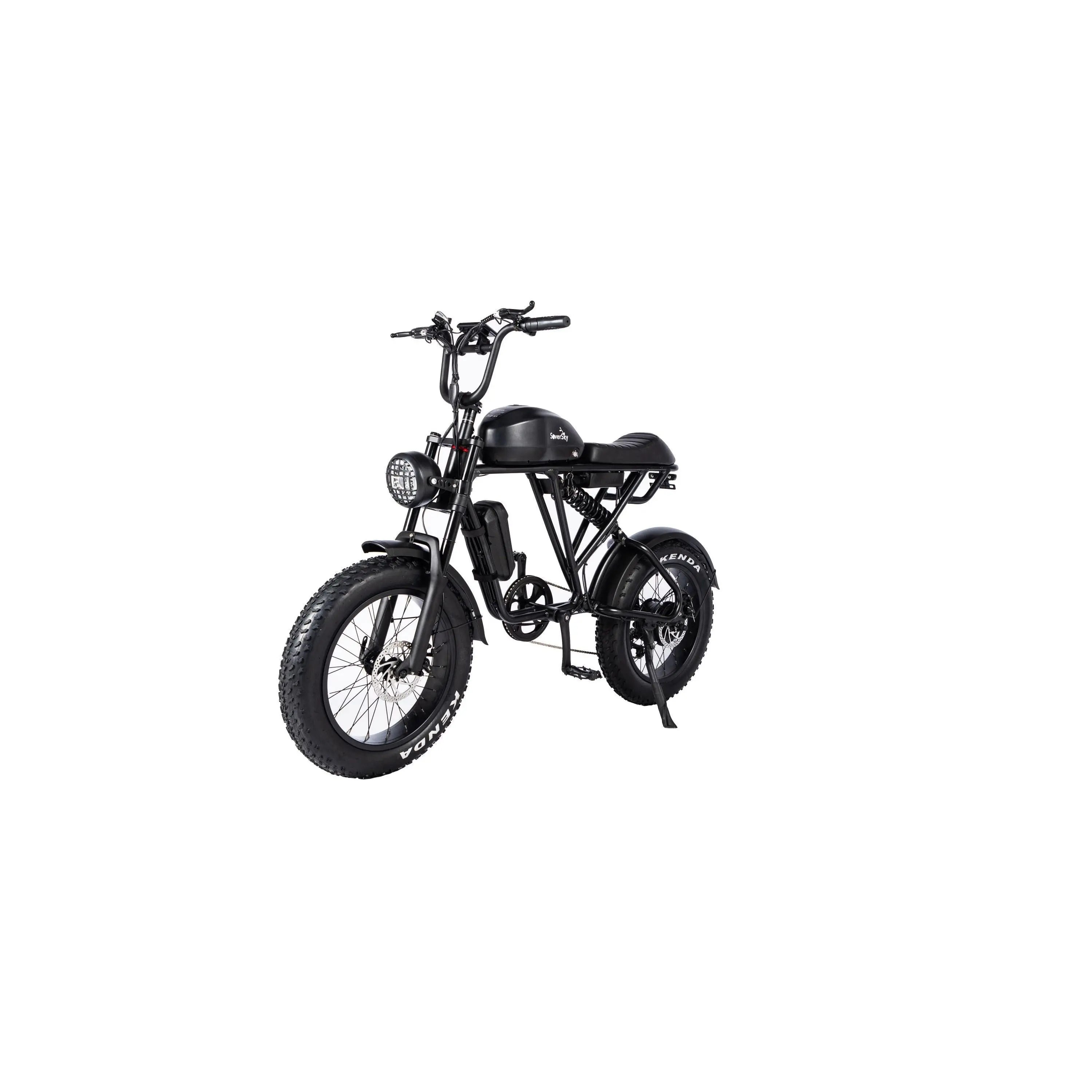 SoverSky Titan 500 Shimano 7-Speed Fat Tire Electric Bike  Electric Bikes Paradise