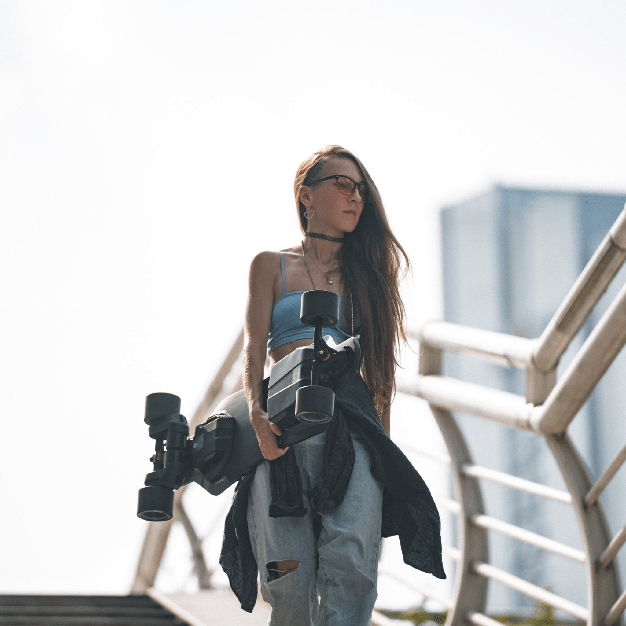 Exway Flex Pro Belt-Drive Electric Skateboard
