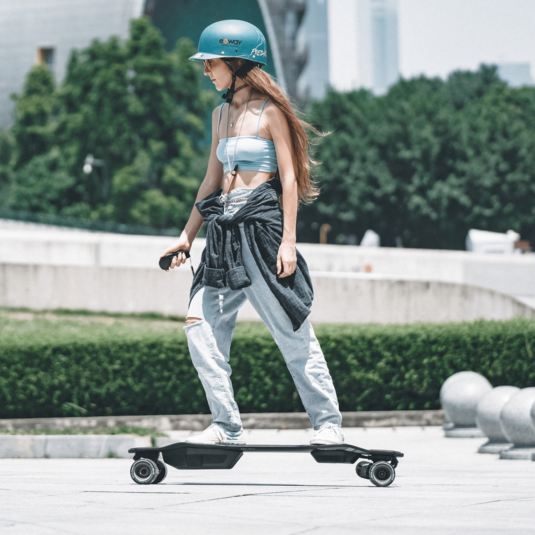 Exway Flex Pro Belt-Drive Electric Skateboard