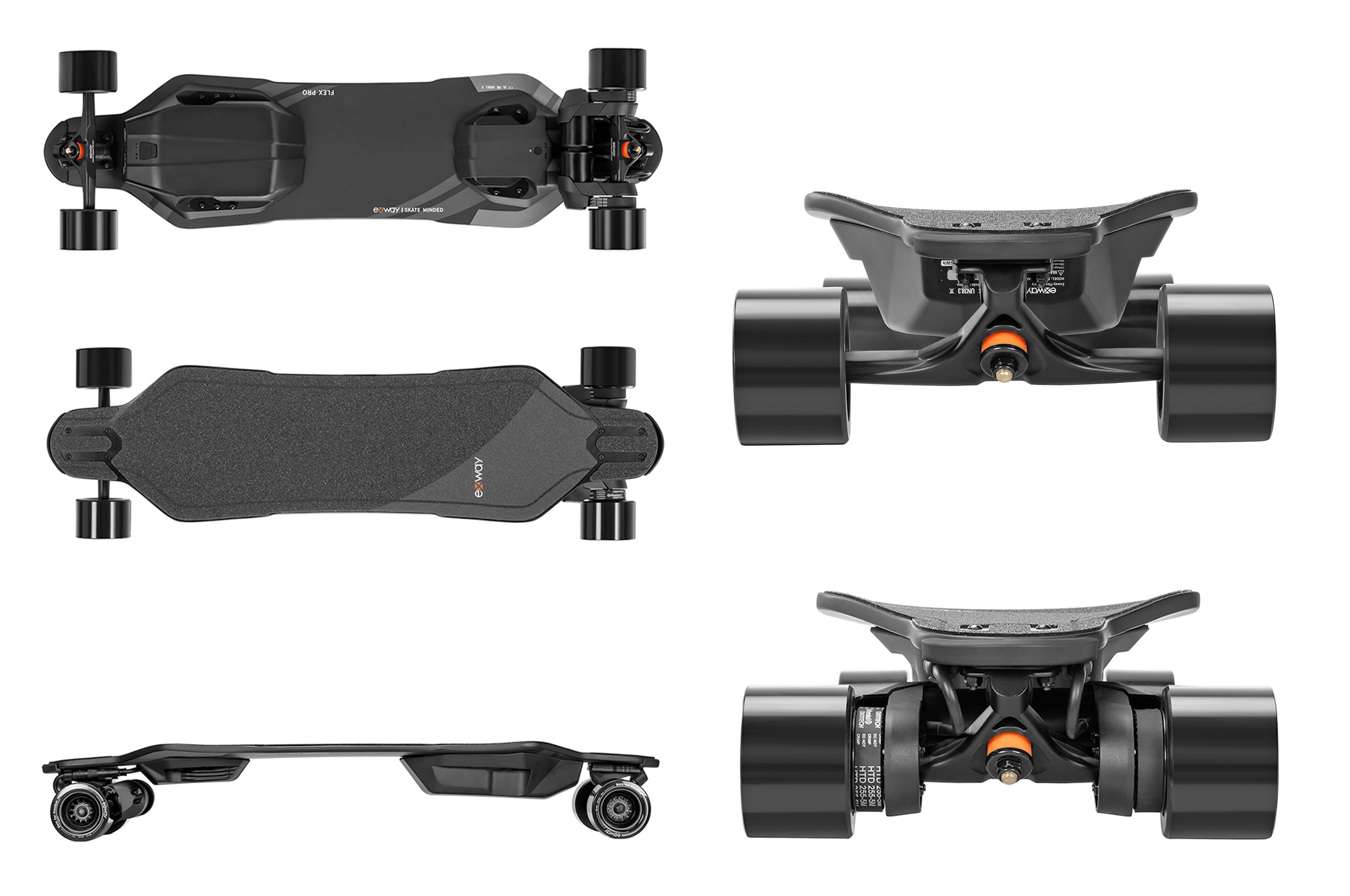 Exway Flex Pro Belt-Drive Electric Skateboard