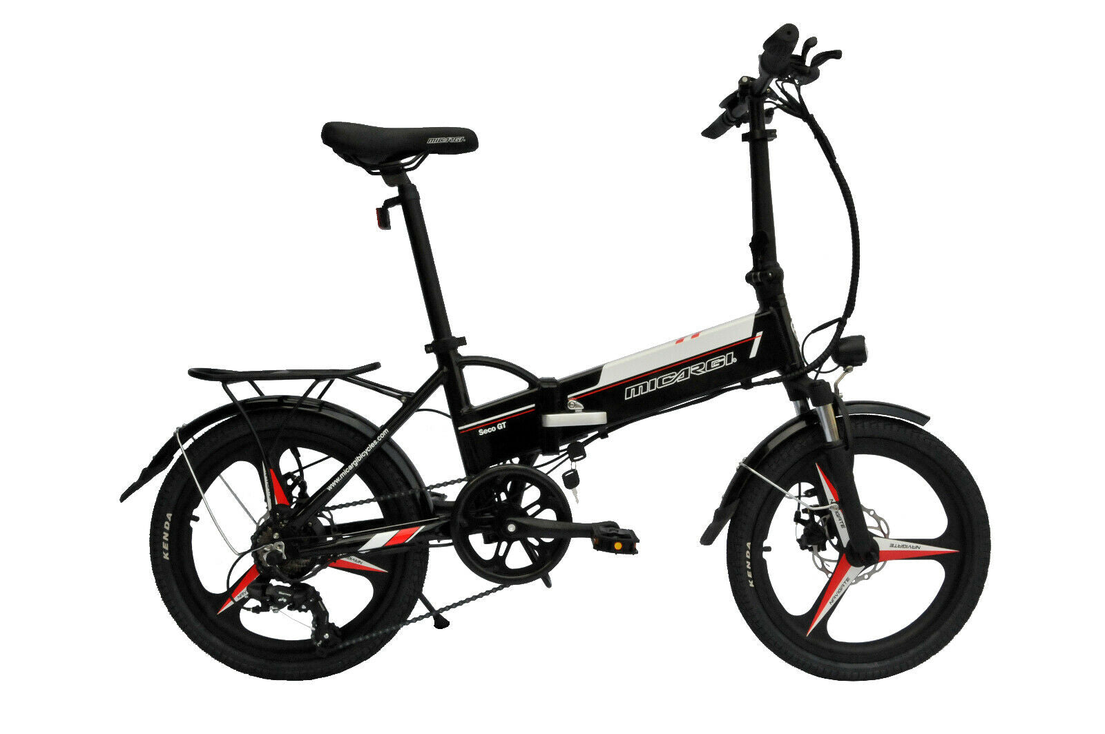 Micargi Seco GT 250W 20 Inch Aluminum Folding Electric Bike
